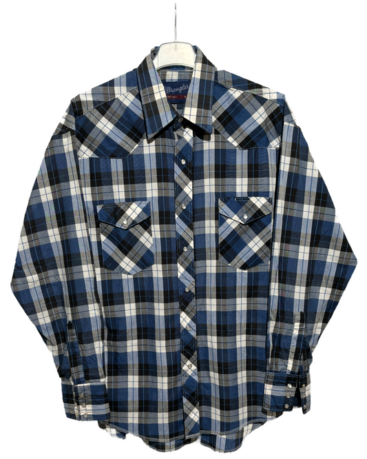 Wrangler Black & Blue Checkered Košulja Wrangler