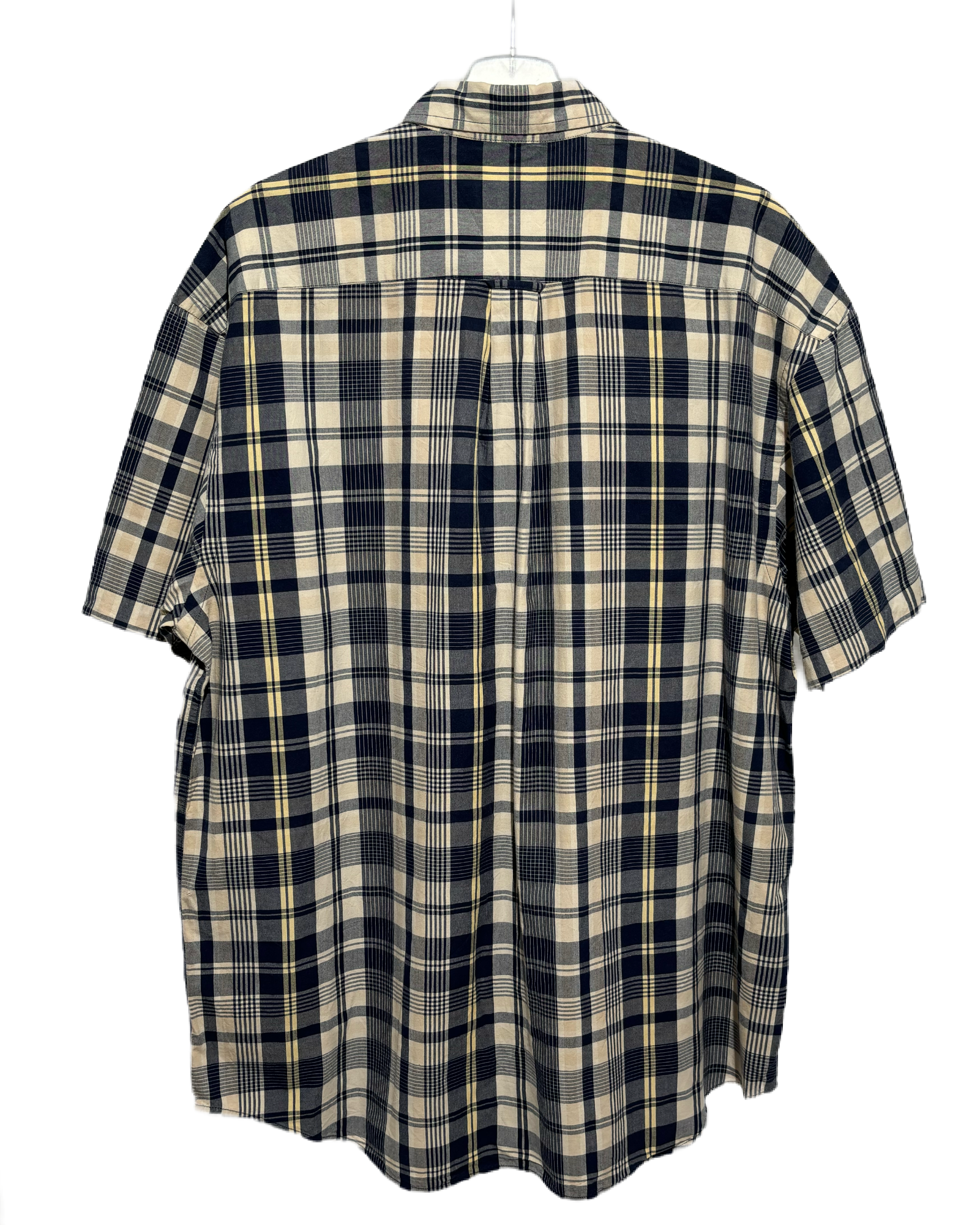 Nautica Beige & Blue Checkered Košulja Nautica