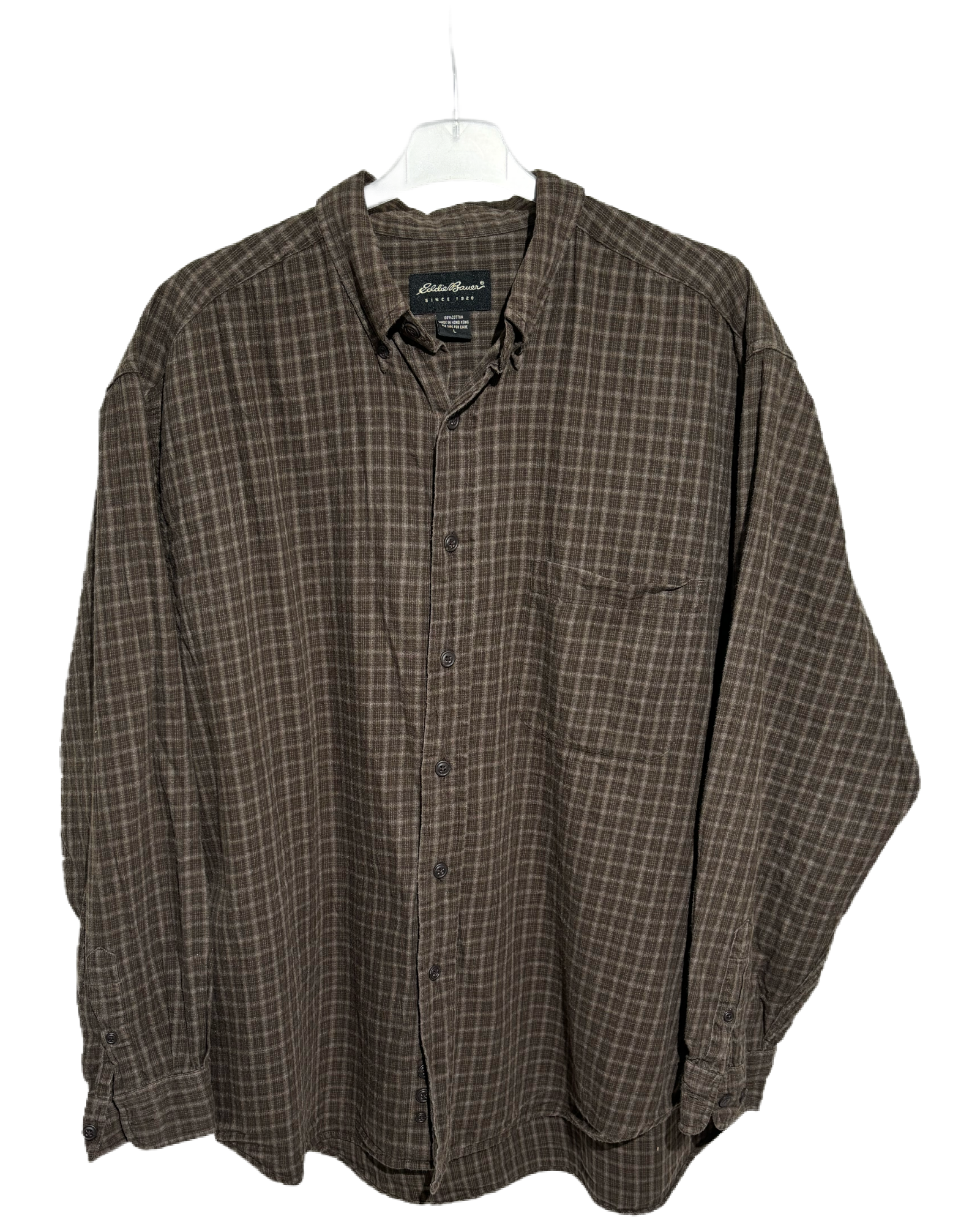 Eddie Bauer Tree Bark Checkered Košulja Eddie Bauer