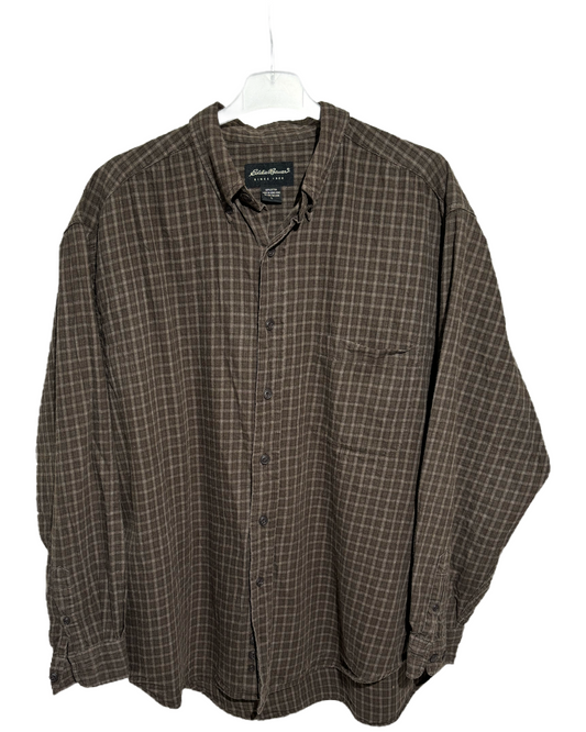 Eddie Bauer Tree Bark Checkered Košulja Eddie Bauer