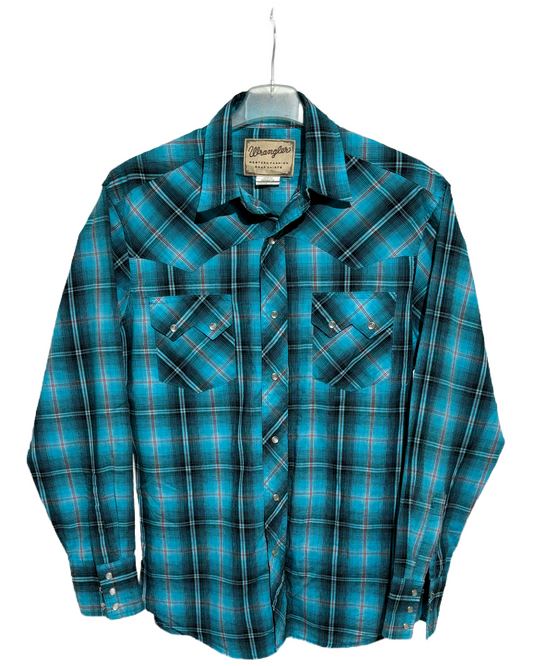 Wrangler Agua Checkered Košulja Wrangler