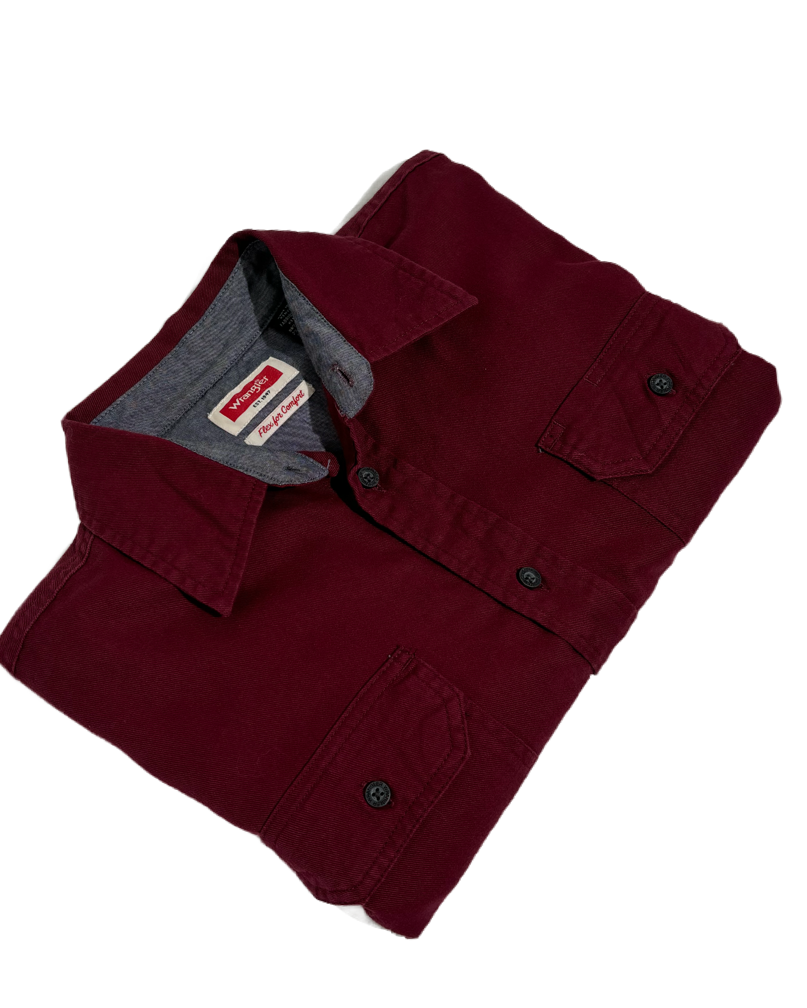 Wrangler Burgundy Premium Casual Košulja Wrangler
