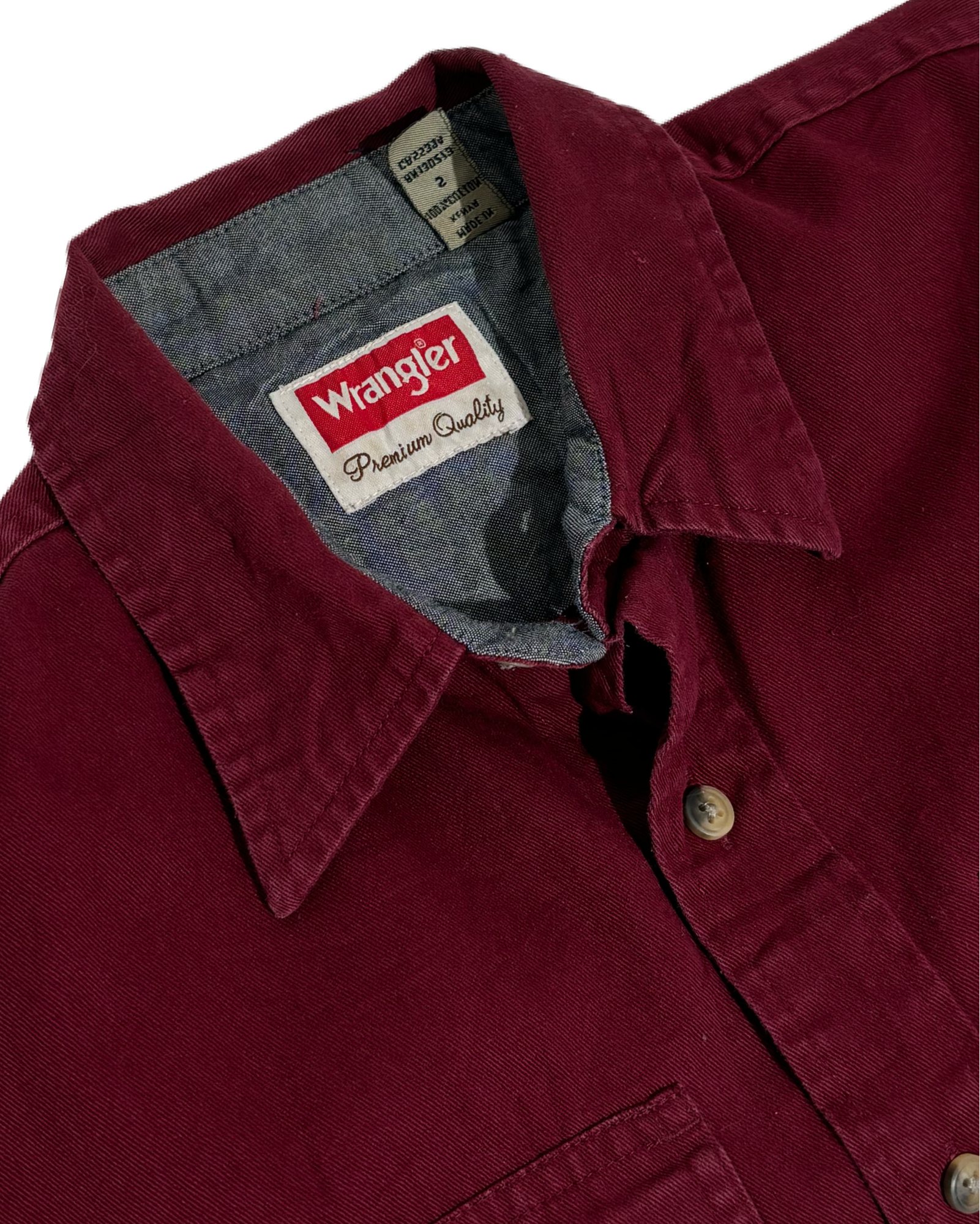 Wrangler Burgundy Classic Košulja Wrangler