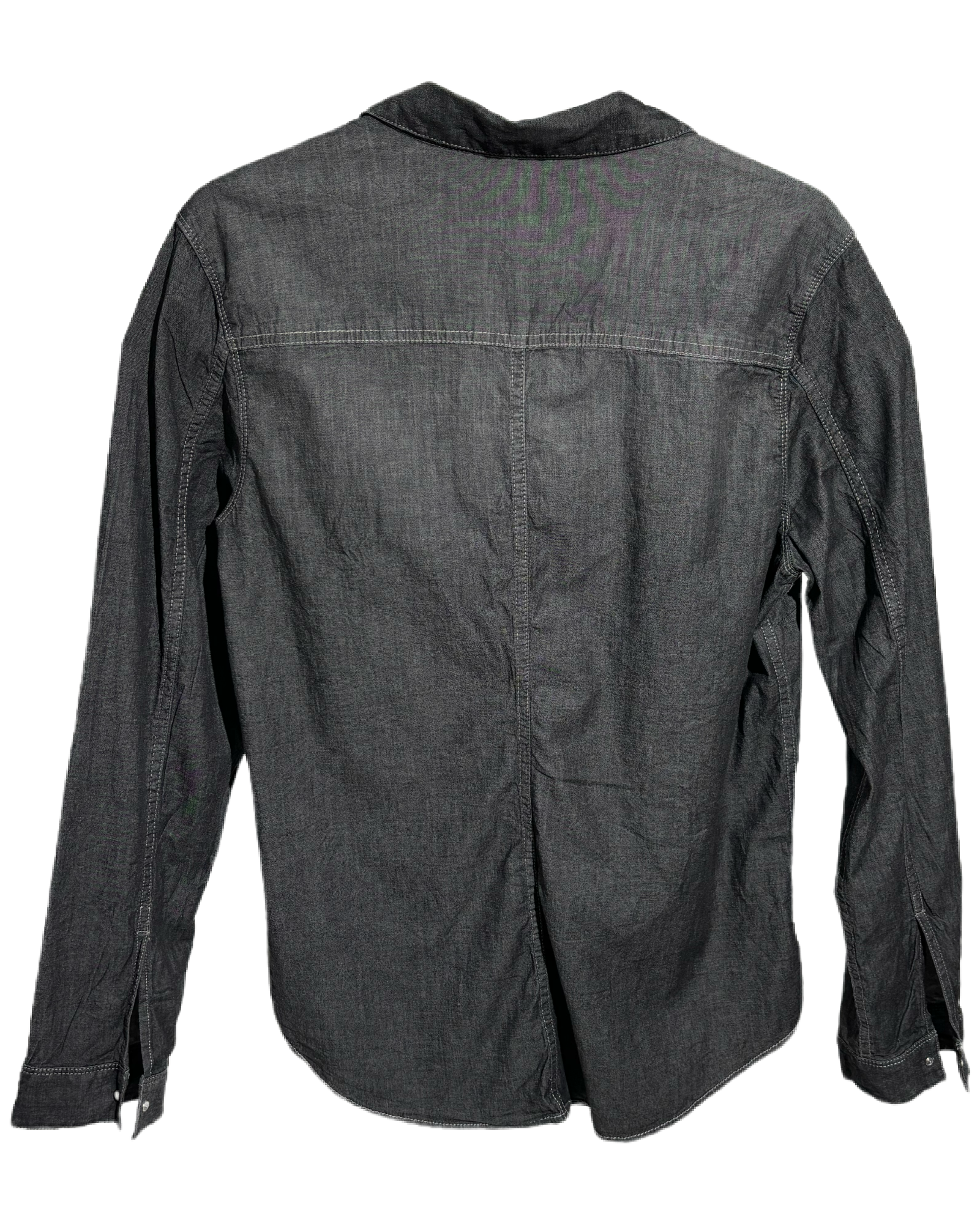 Calvin Klein Antracite Denim Košulja Calvin Klein