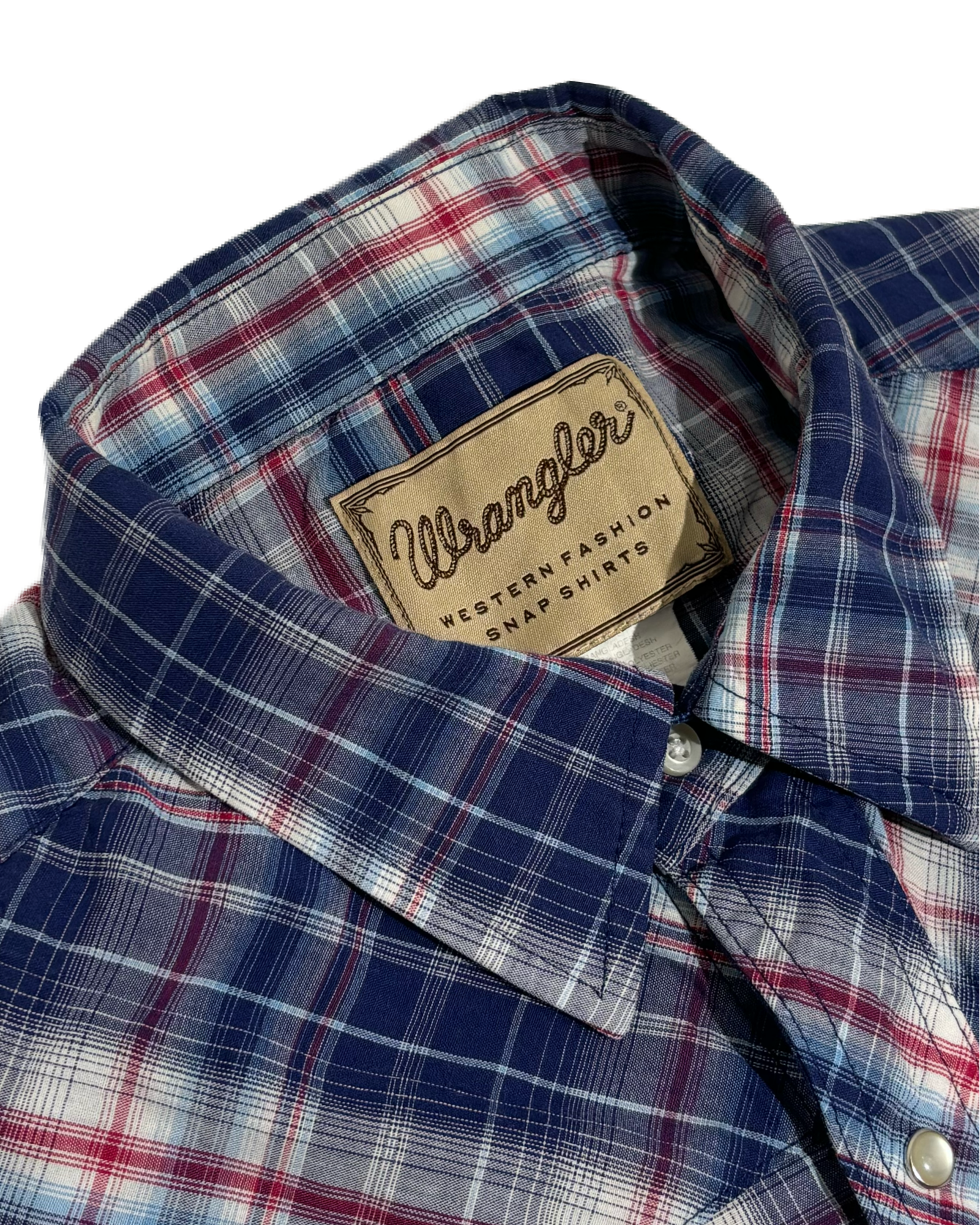 Wrangler Blue Checkered Western Košulja Wrangler