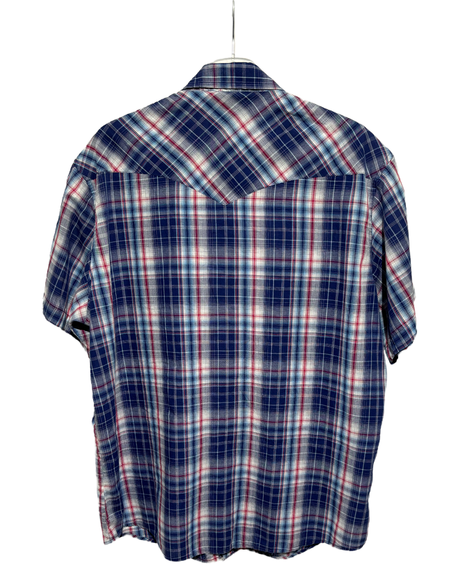 Wrangler Blue Checkered Western Košulja Wrangler