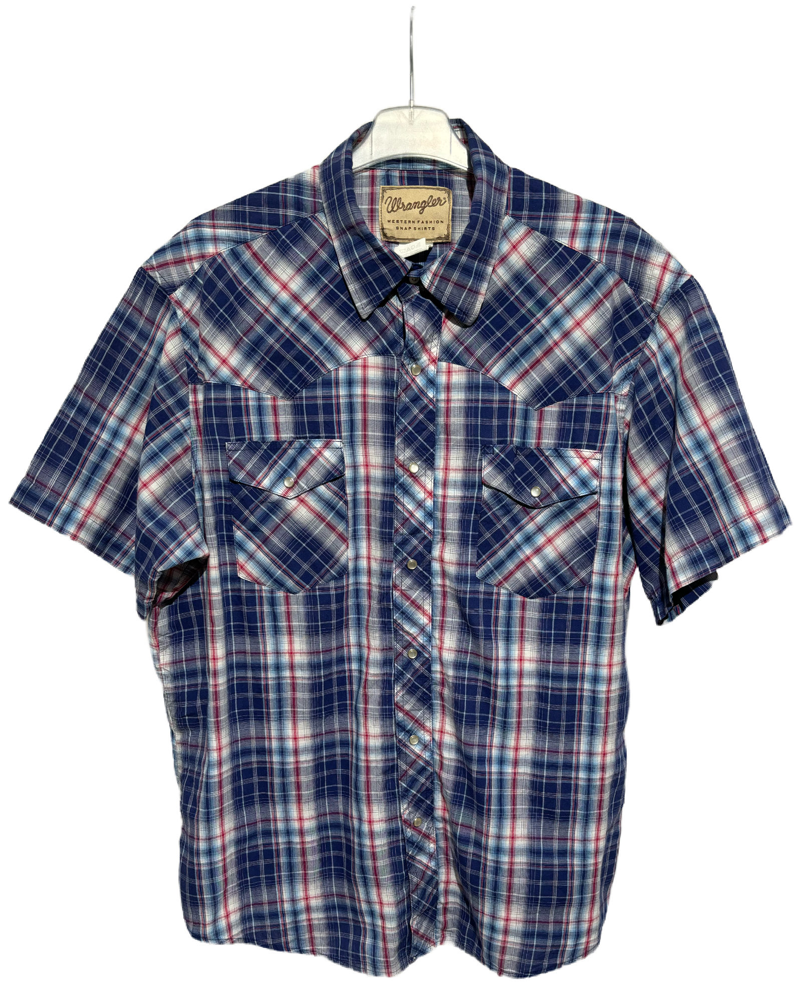 Wrangler Blue Checkered Western Košulja Wrangler