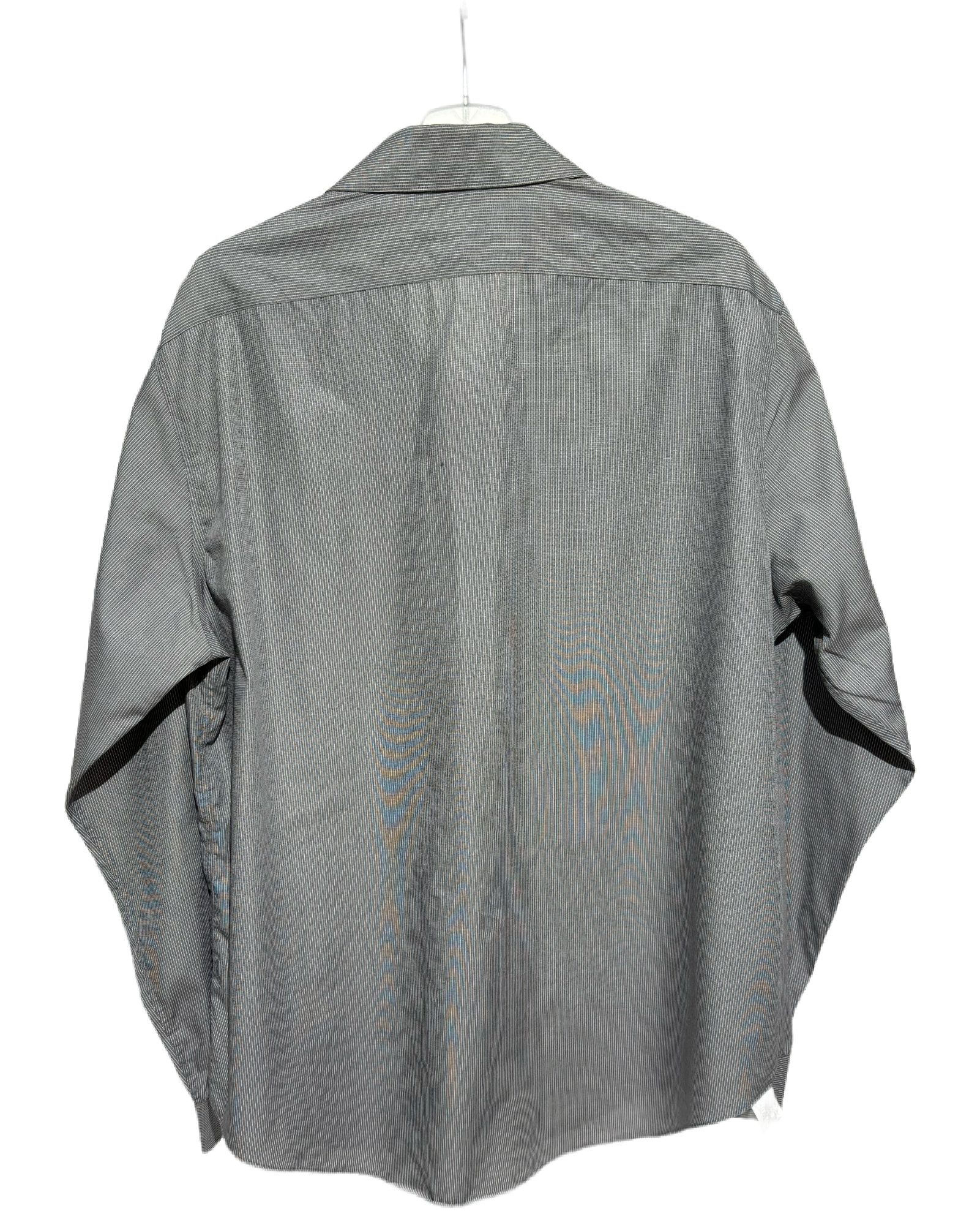 Calvin Klein Grey Striped Elegance Košulja Calvin Klein