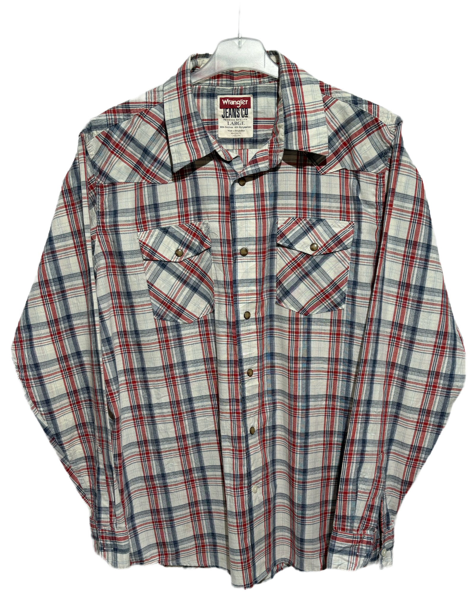 Wrangler Classic Red Blue Checkered Košulja Wrangler