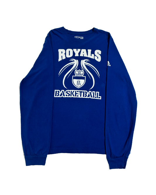 Adidas Royals Basketball Blue Long Sleeve Majica Adidas
