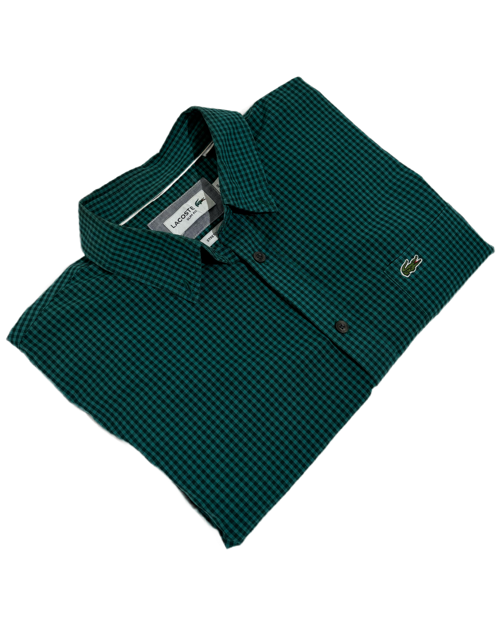 Lacoste Green Checkered Košulja
