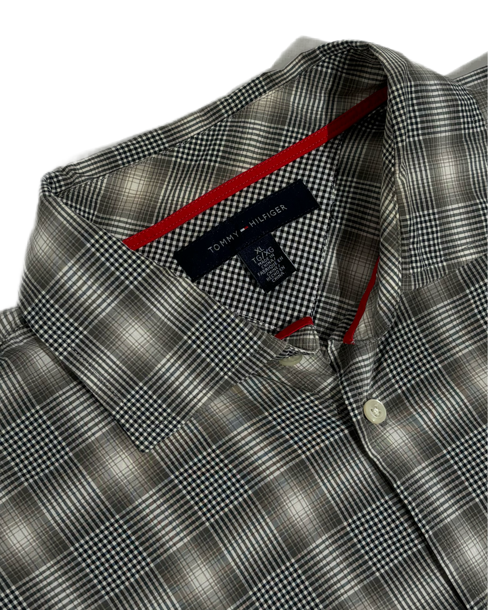 Tommy Hilfiger Olive Checkered Košulja