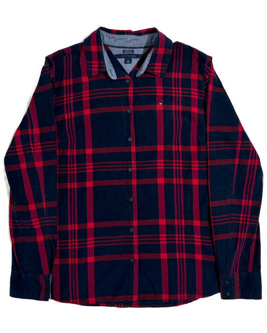 Tommy Hilfiger Red Checkered Košulja Tommy Hilfiger
