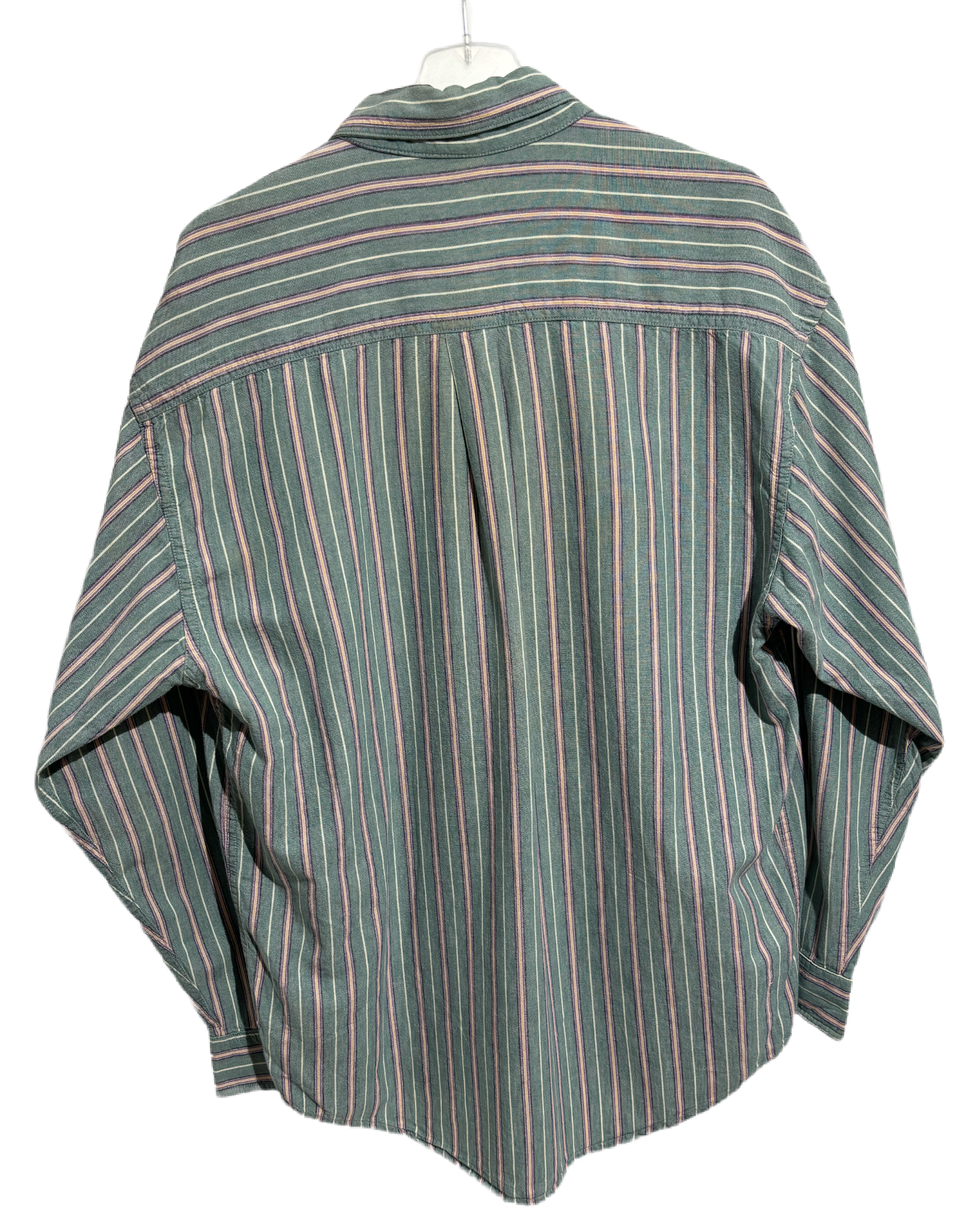 Kiwi Blossom 80s Striped Košulja HELM:VNTG