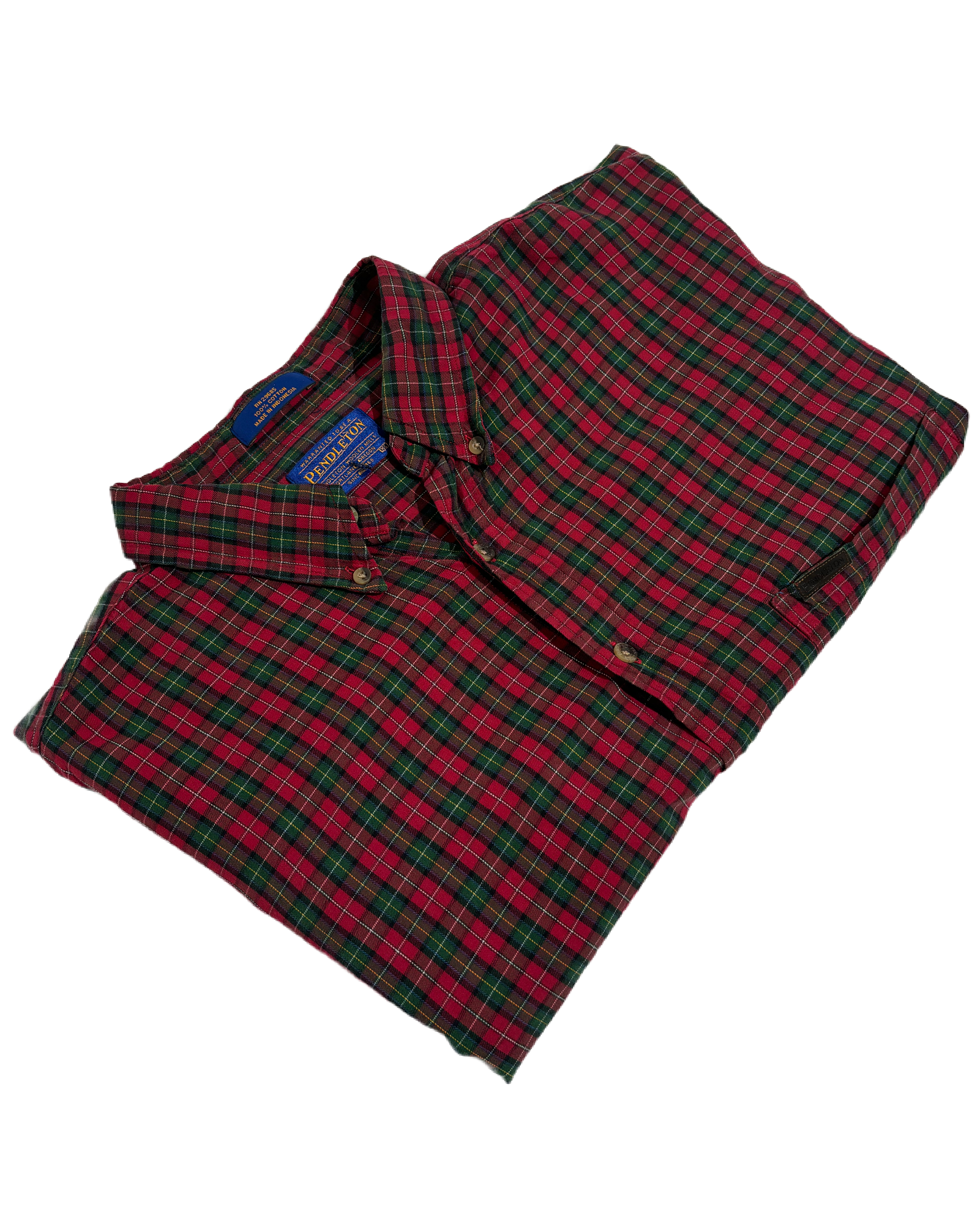 Pendleton Red 90s Checkered Košulja Pendelton