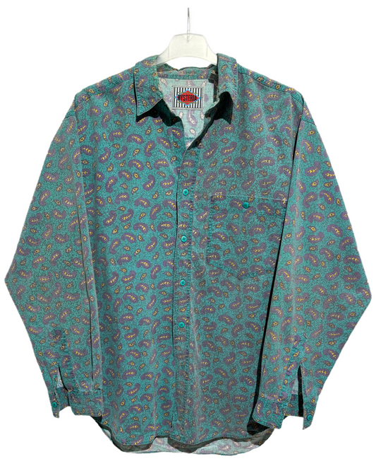 Hysteria Mystic 80s Paisley Košulja HELM:VNTG