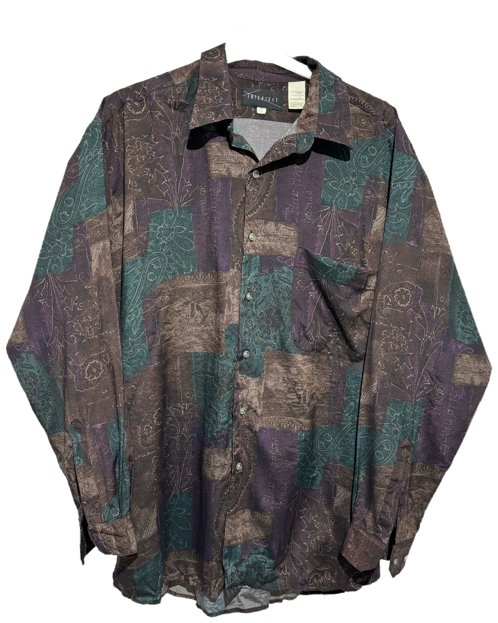 Mystic Tapestry 90s Paisley Košulja HELM:VNTG