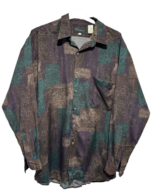 Mystic Tapestry 90s Paisley Košulja HELM:VNTG