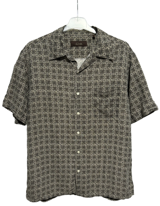 Monochrome Mosaic 90s Abstract Košulja HELM:VNTG