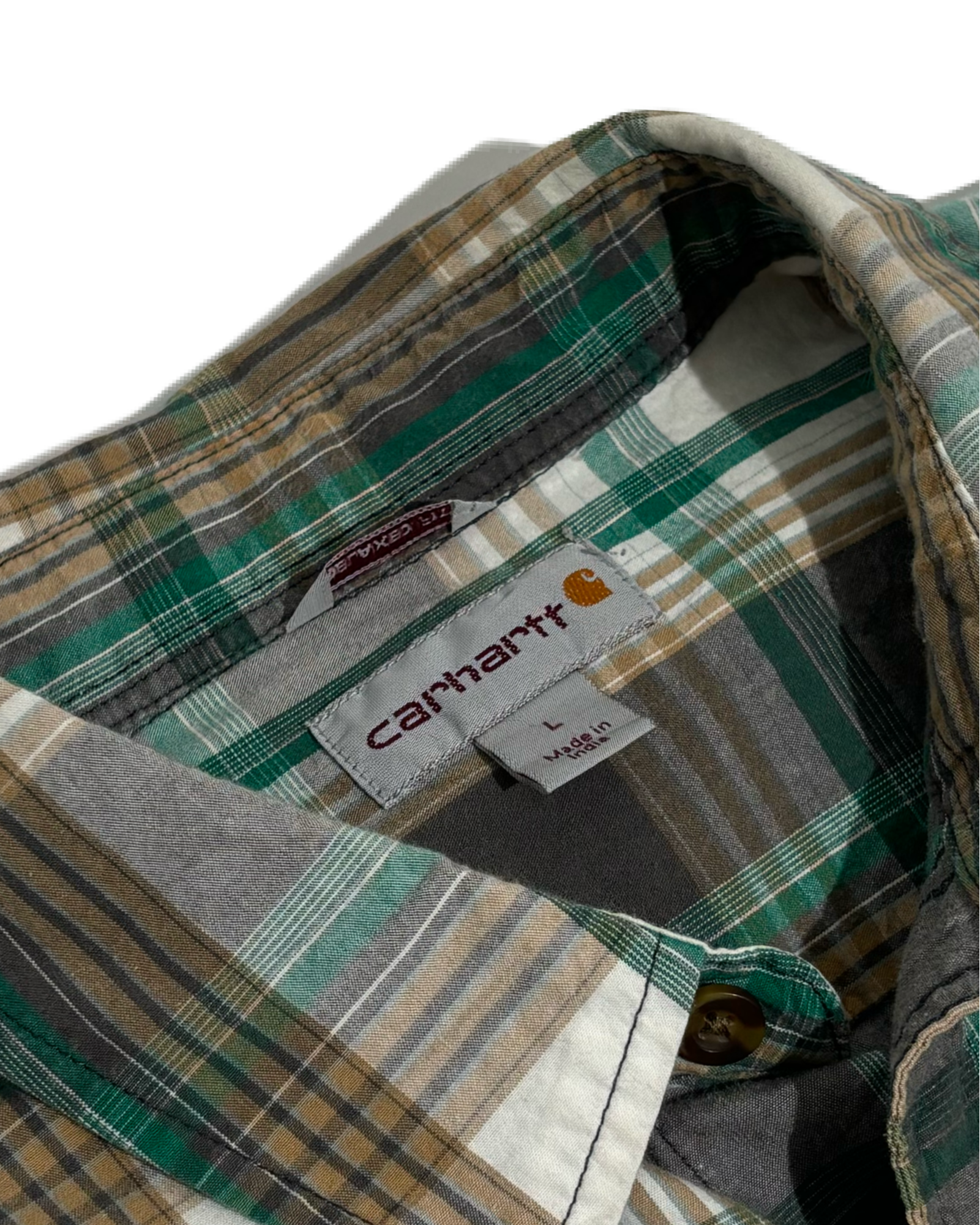 Carhartt Green Checkered Košulja
