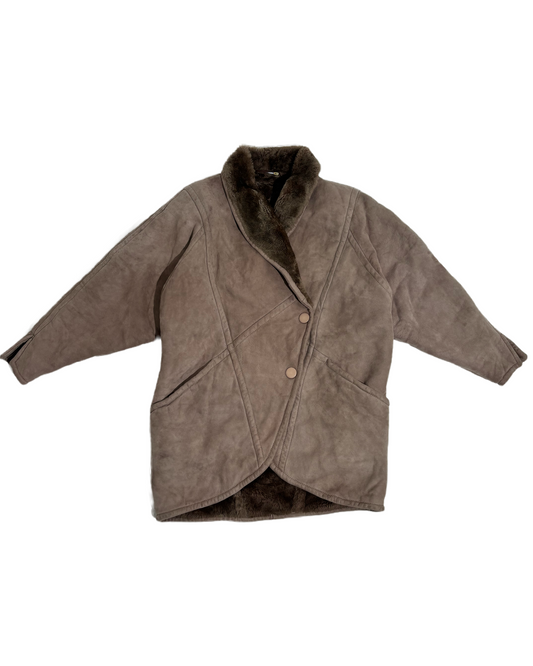 Aspen Elegance Shearling Kaput HELM:VNTG