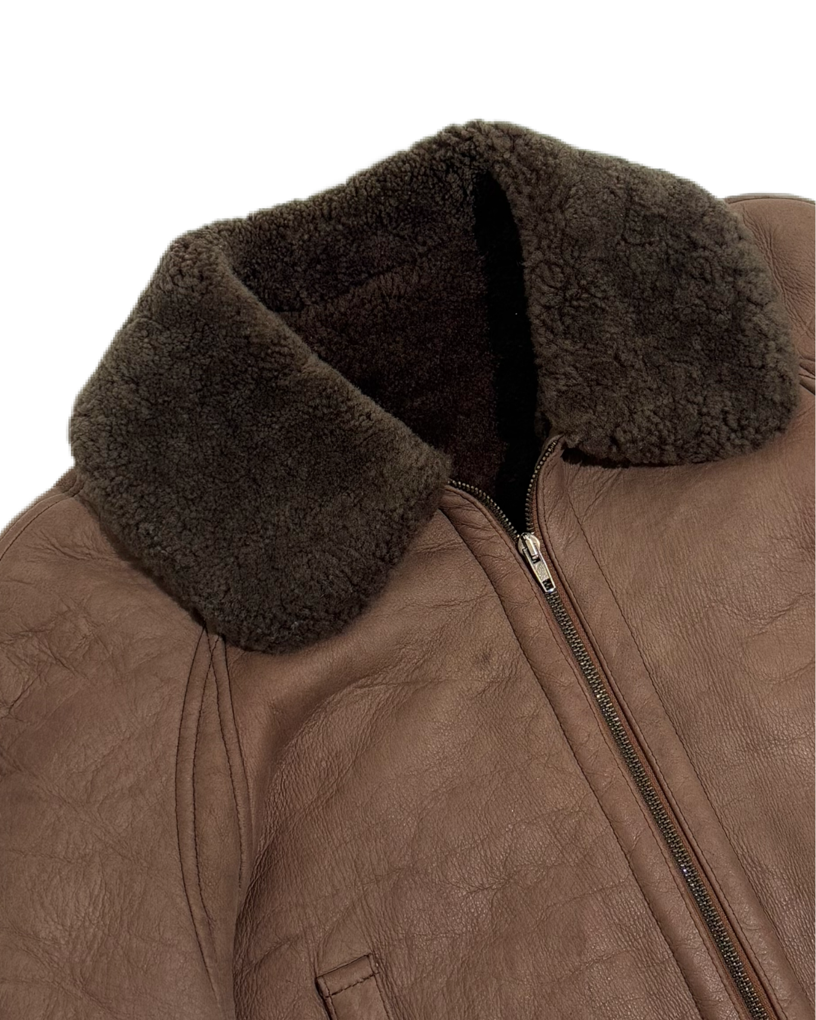 Aviator Chic Shearling Jakna HELM:VNTG