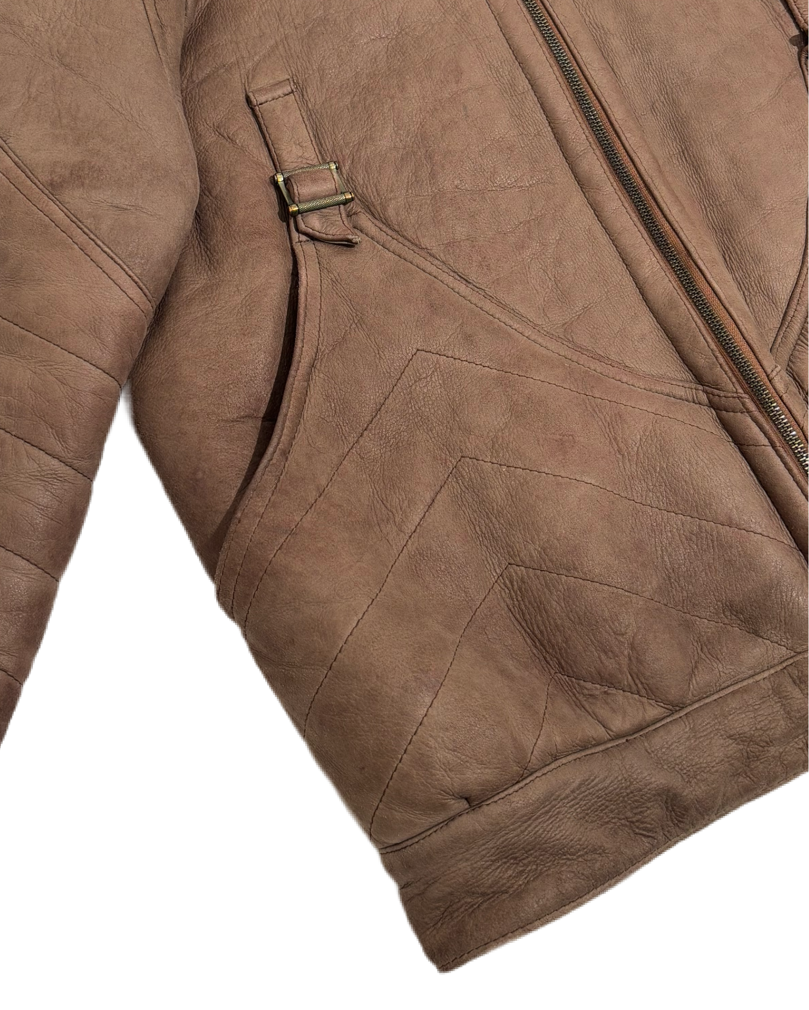 Aviator Chic Shearling Jakna HELM:VNTG