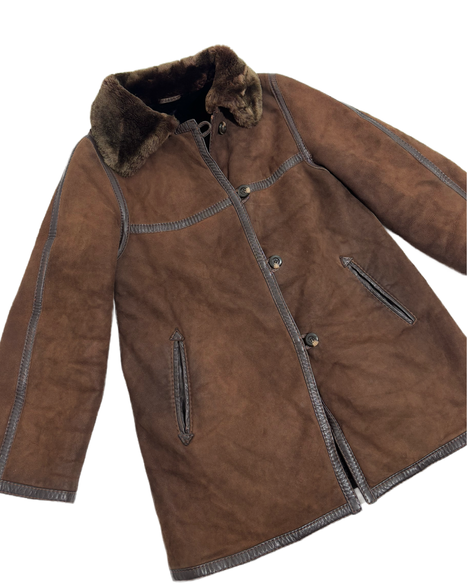 Forest Charm Shearling Kaput HELM:VNTG