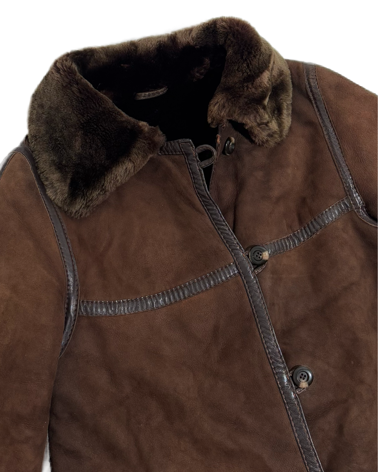 Forest Charm Shearling Kaput HELM:VNTG