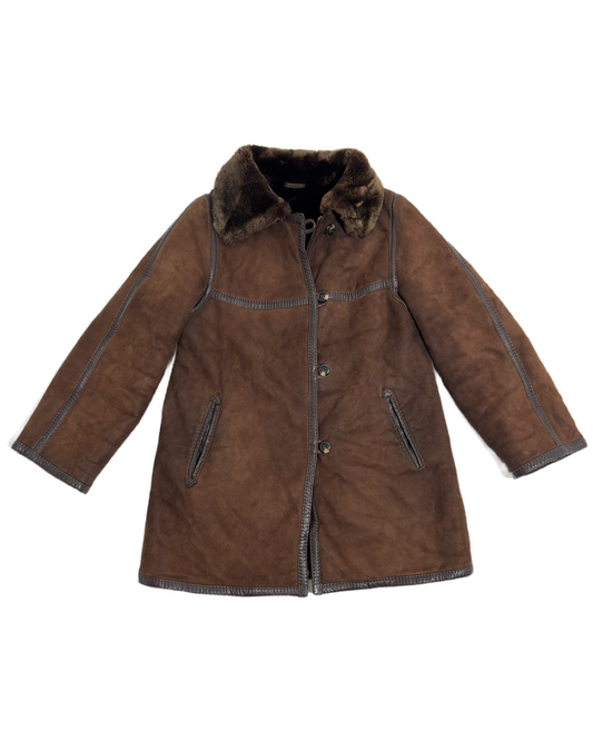 Forest Charm Shearling Kaput HELM:VNTG