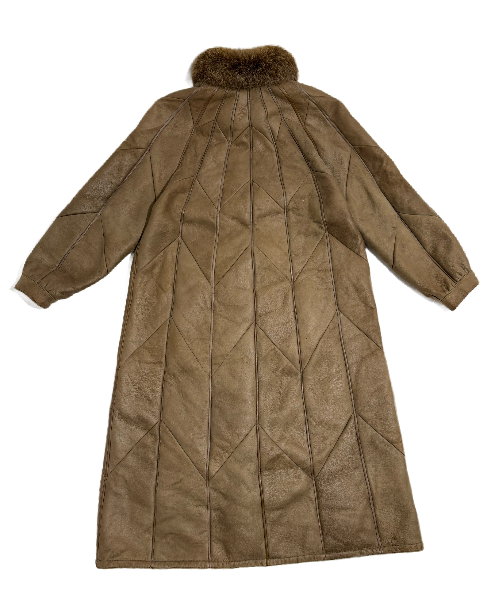 Alpine Elegance Shearling Kaput HELM:VNTG