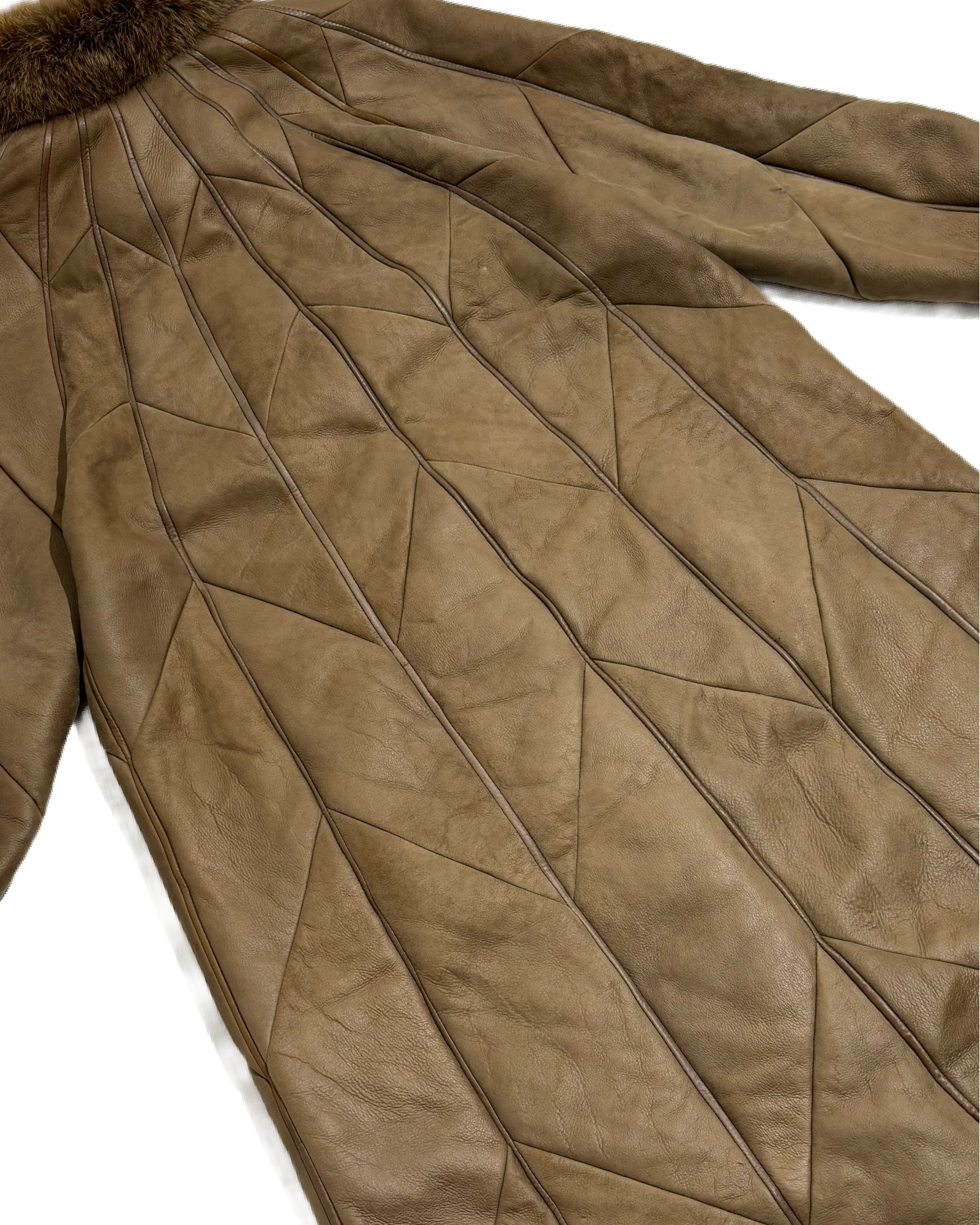 Alpine Elegance Shearling Kaput HELM:VNTG