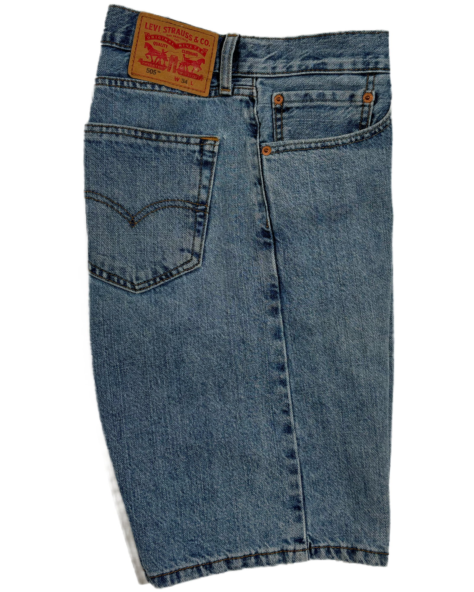 Levi's Classic Blue Denim Bermude Levi's