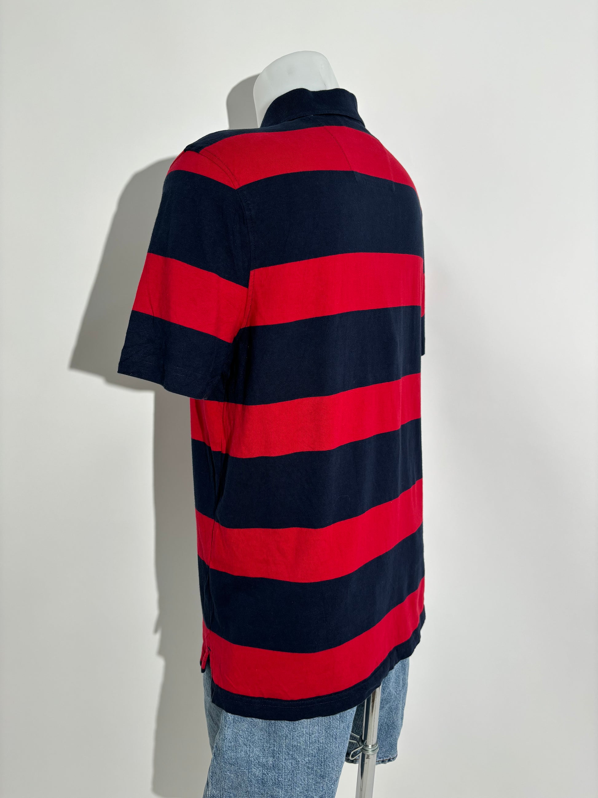Nautica Nautical Flag Striped Polo Majica Nautica