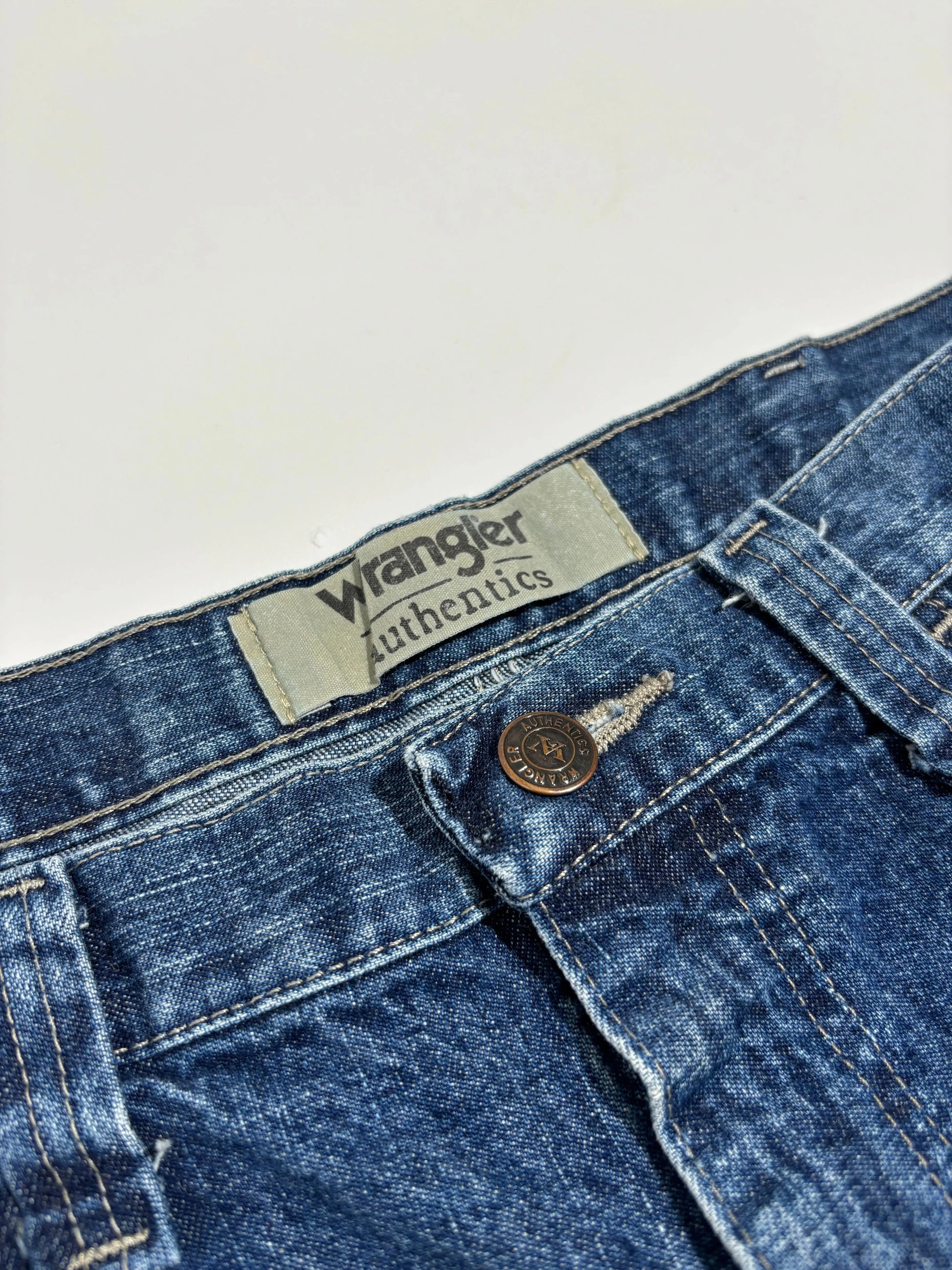 Wrangler Sky Denim Blue Bermude Wrangler