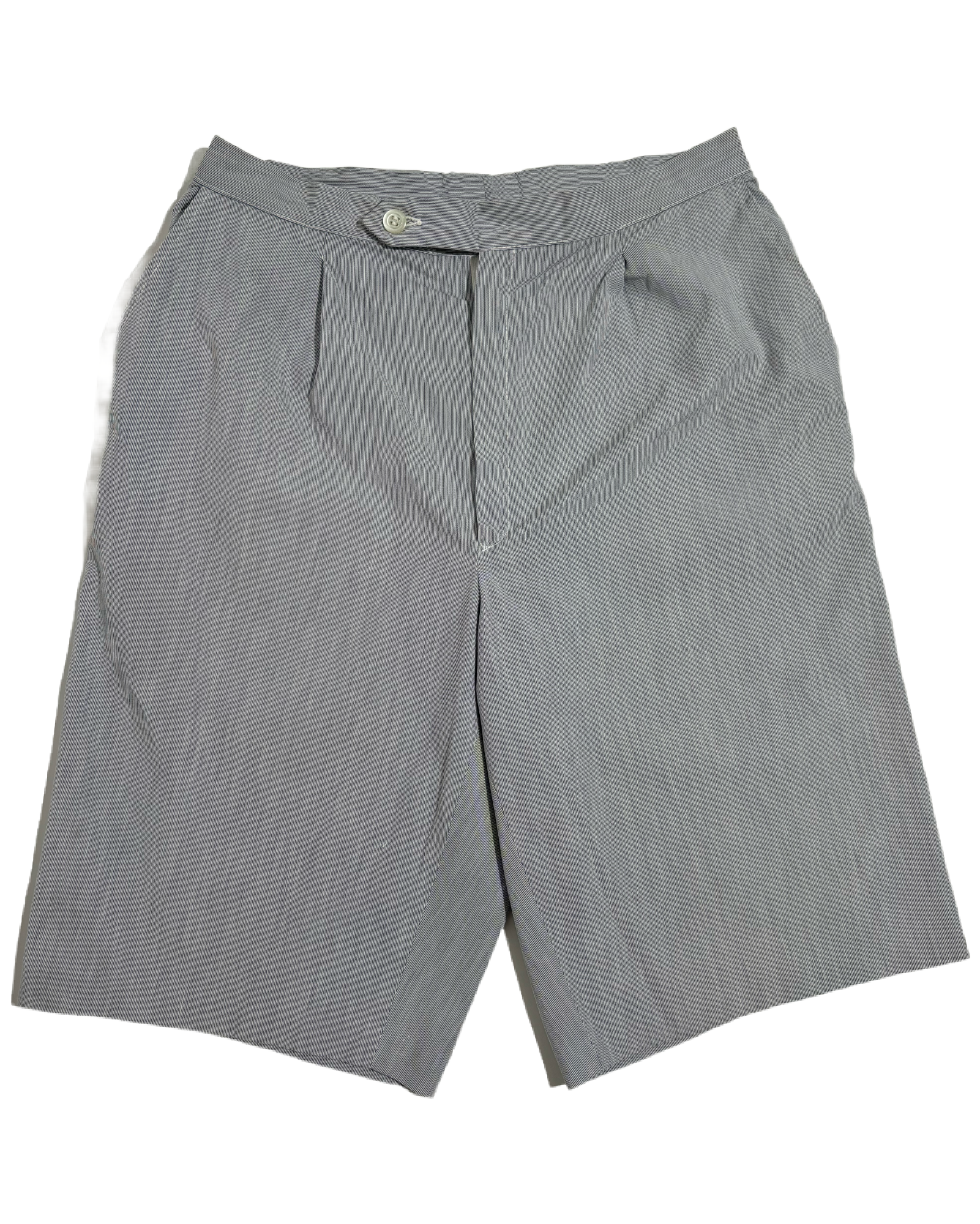Colmar Grey Striped Classic Bermude Colmar