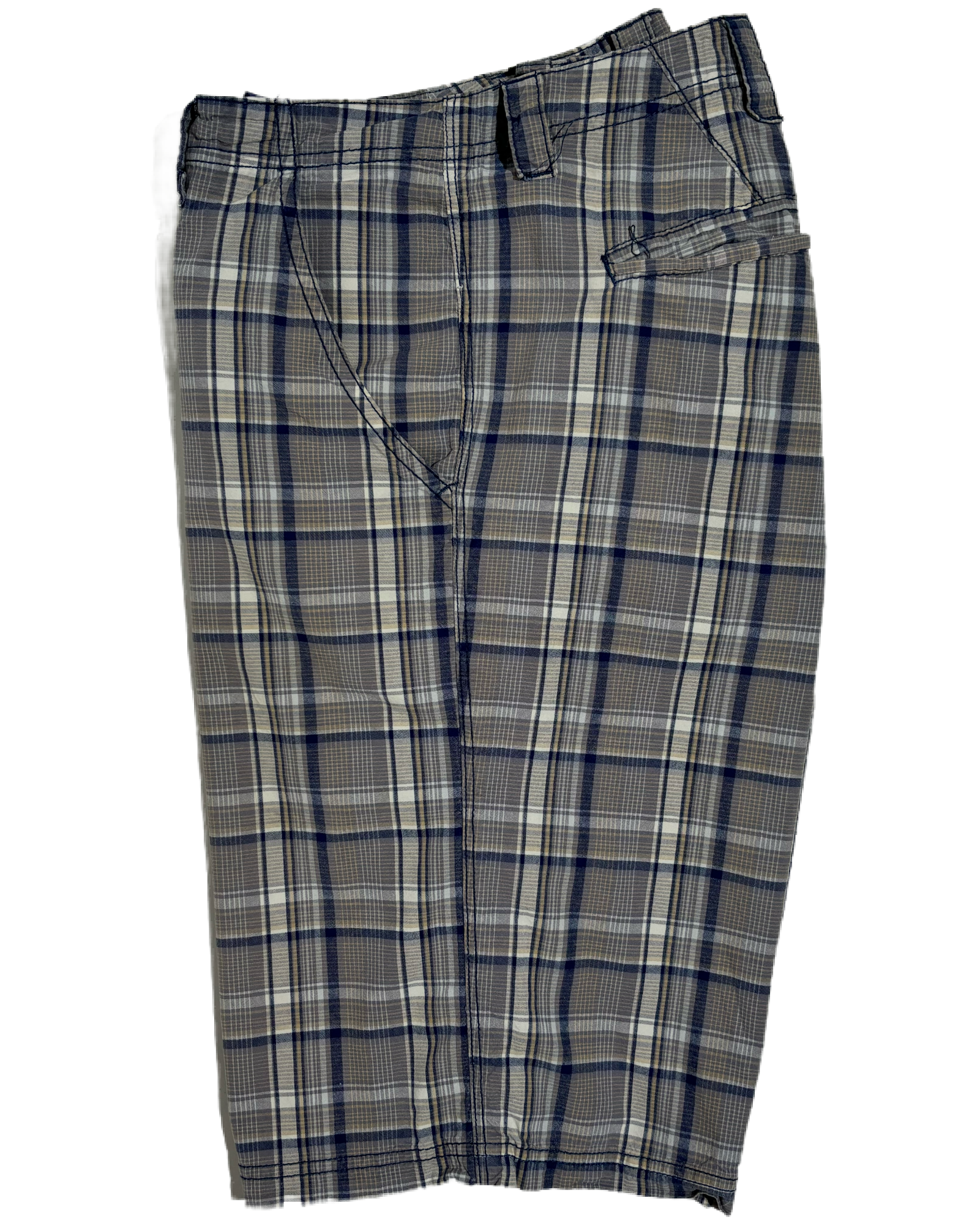 Calvin Klein Jeans Blue Checkered Bermude Calvin Klein