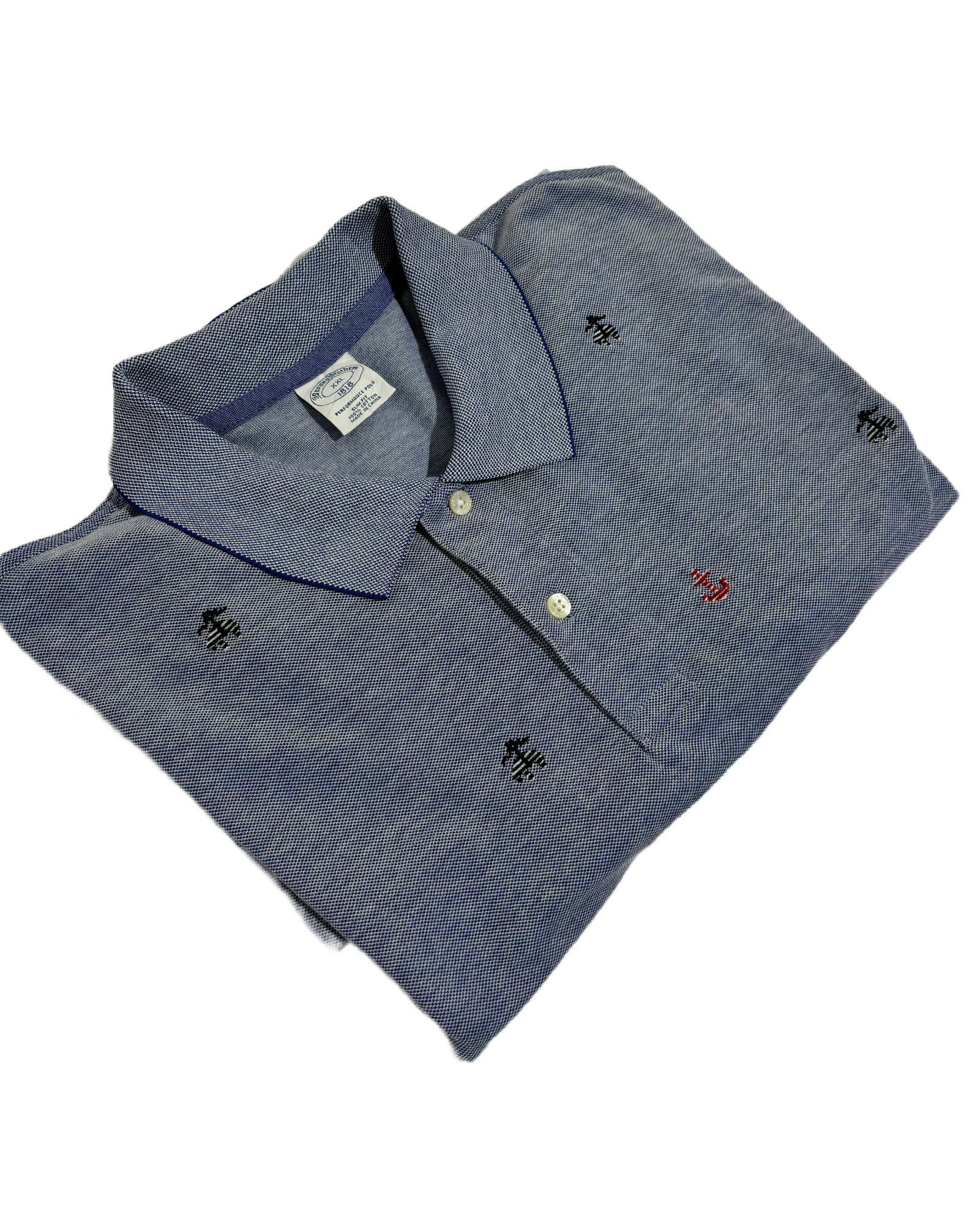 Brooks Brothers Sky Blue Polo Majica Brooks Brothers