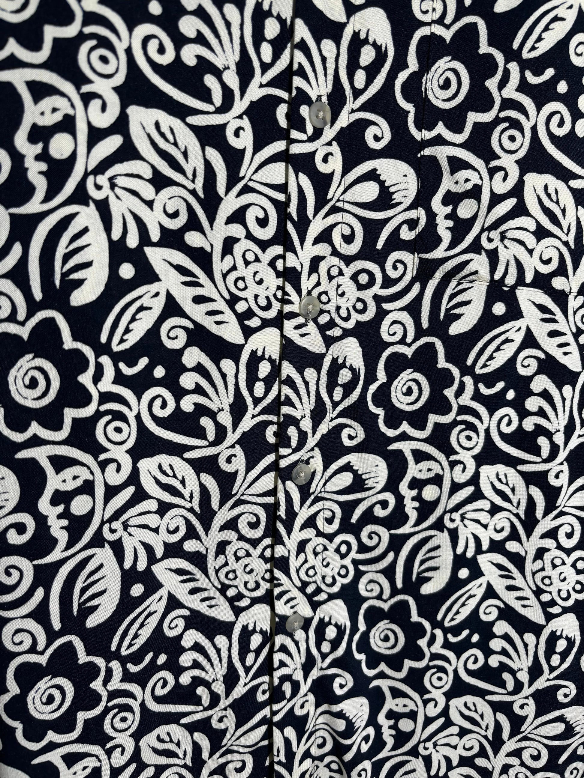 Tikki Fiesta 90s Hawaiian Košulja HELM:VNTG