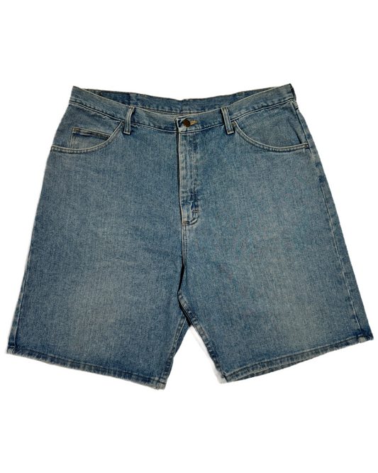 Wrangler Light Blue Classic Denim Bermude