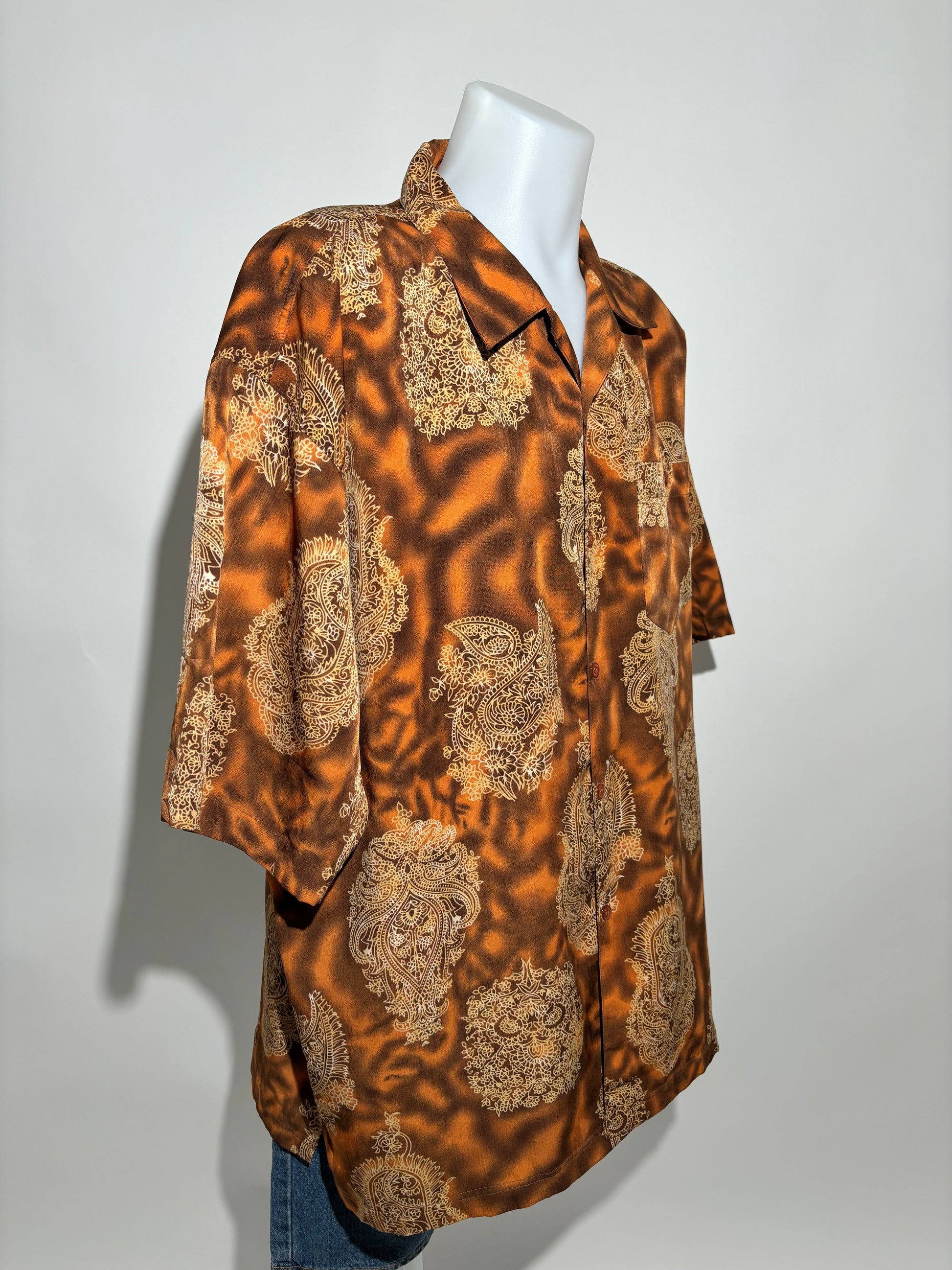 Golden Hour Paisley Košulja HELM:VNTG