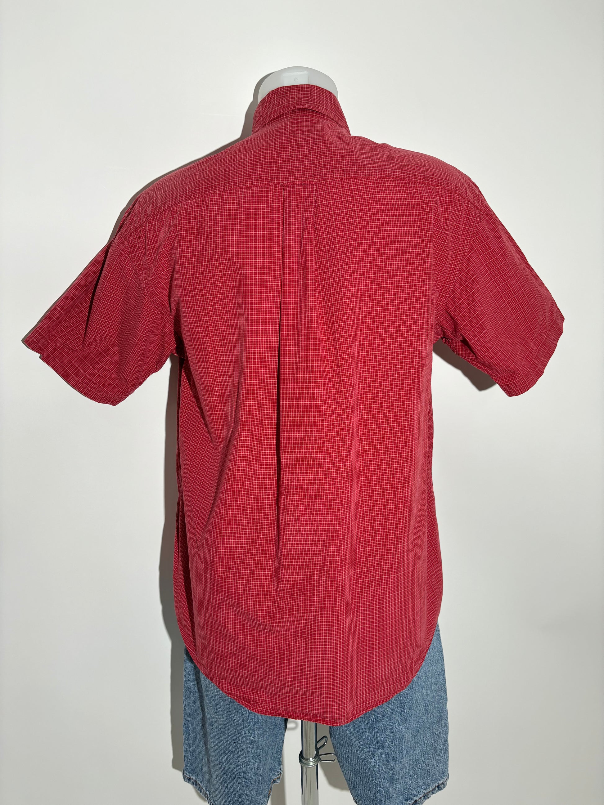 Nautica Sanded Poplin Red Checkered Košulja Nautica