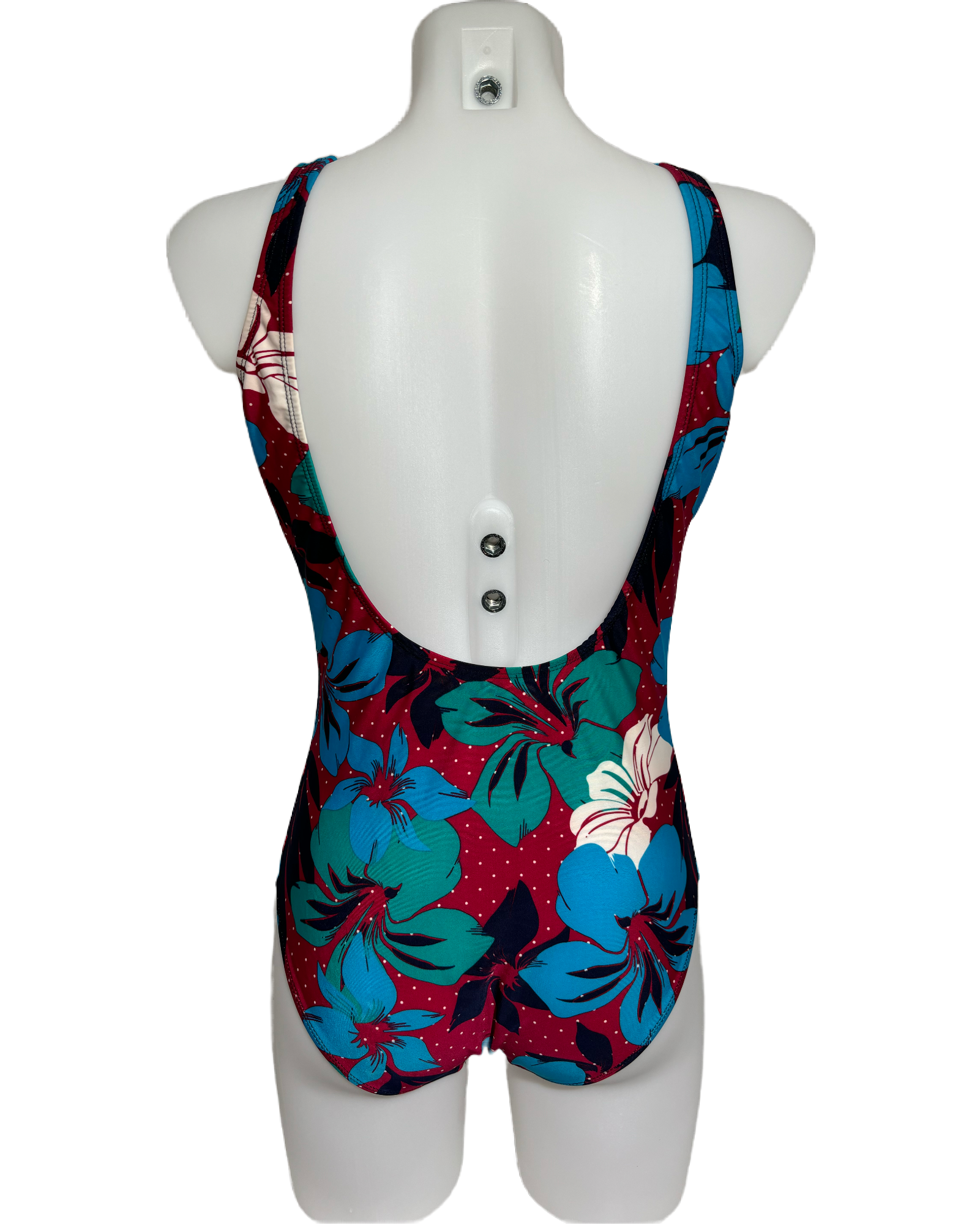 Tropical Dream 80s Floral Jednodelni Kupaći HELM:VNTG