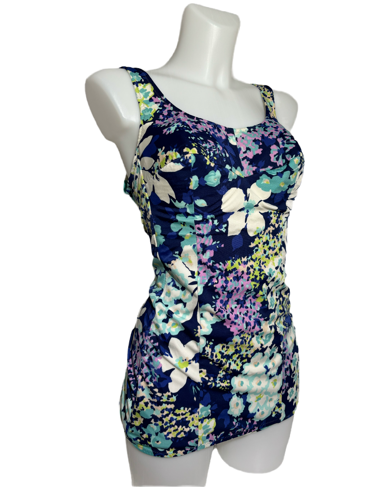 Floral Symphony 80s Jednodelni Kupaći HELM:VNTG