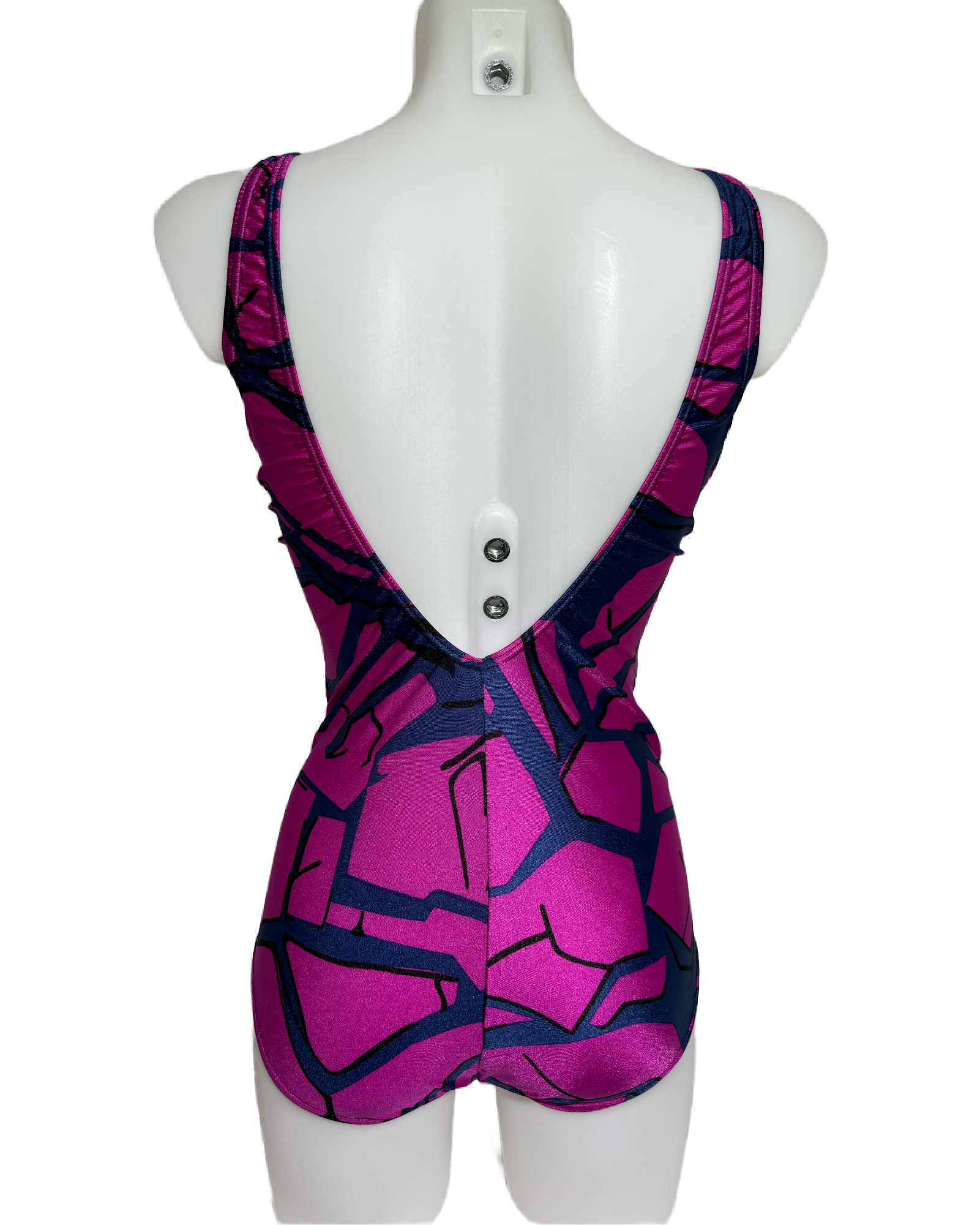 Abstract Geometric 90s Jednodelni Kupaći HELM:VNTG