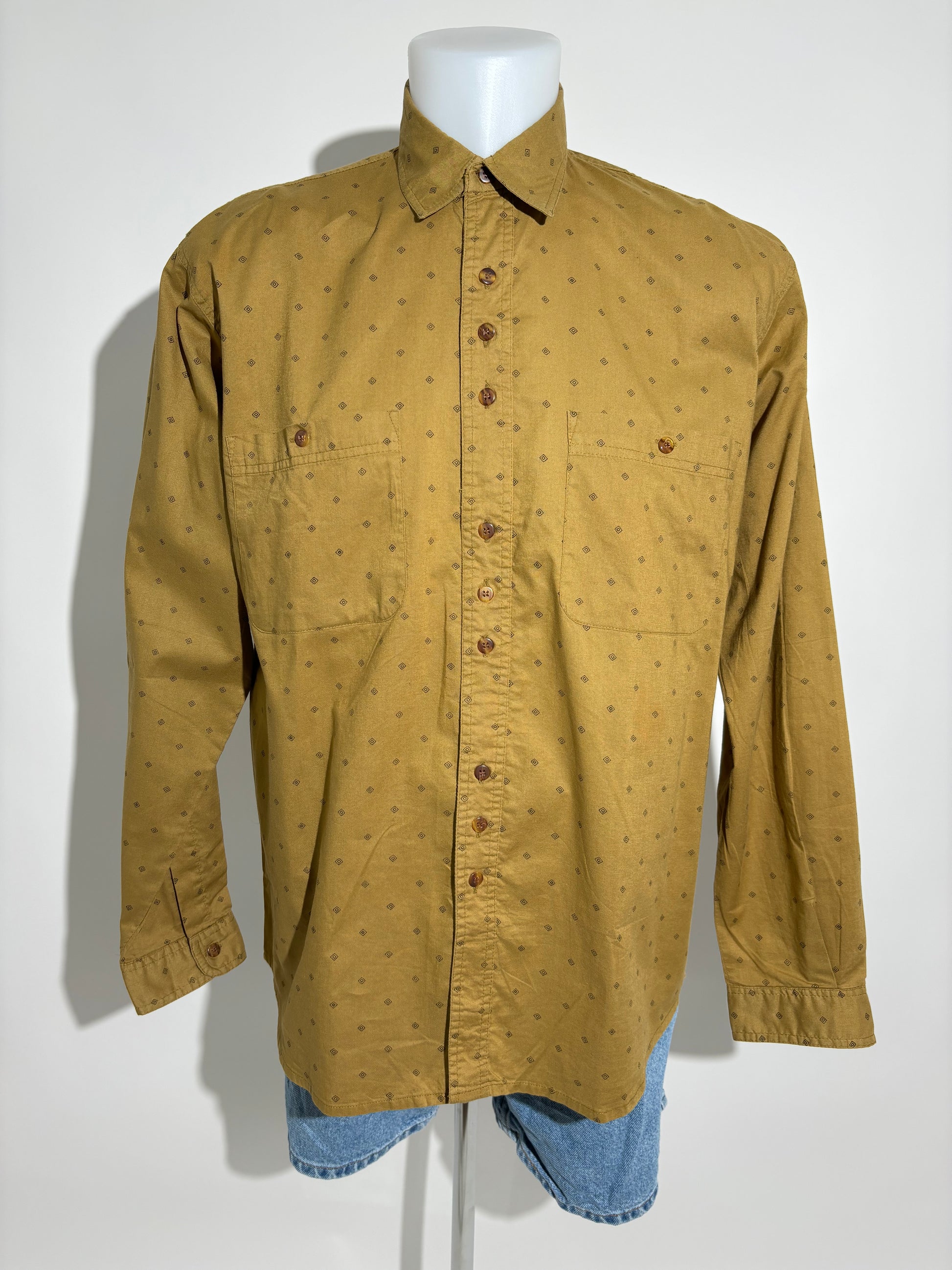 Sandy Breeze 80s Safari Košulja HELM:VNTG