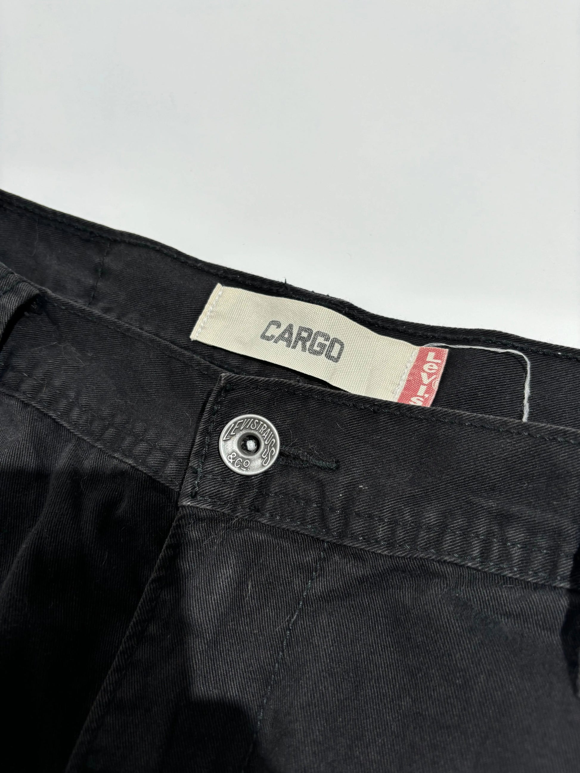 Levi's Cargo Black Bermude Levi's