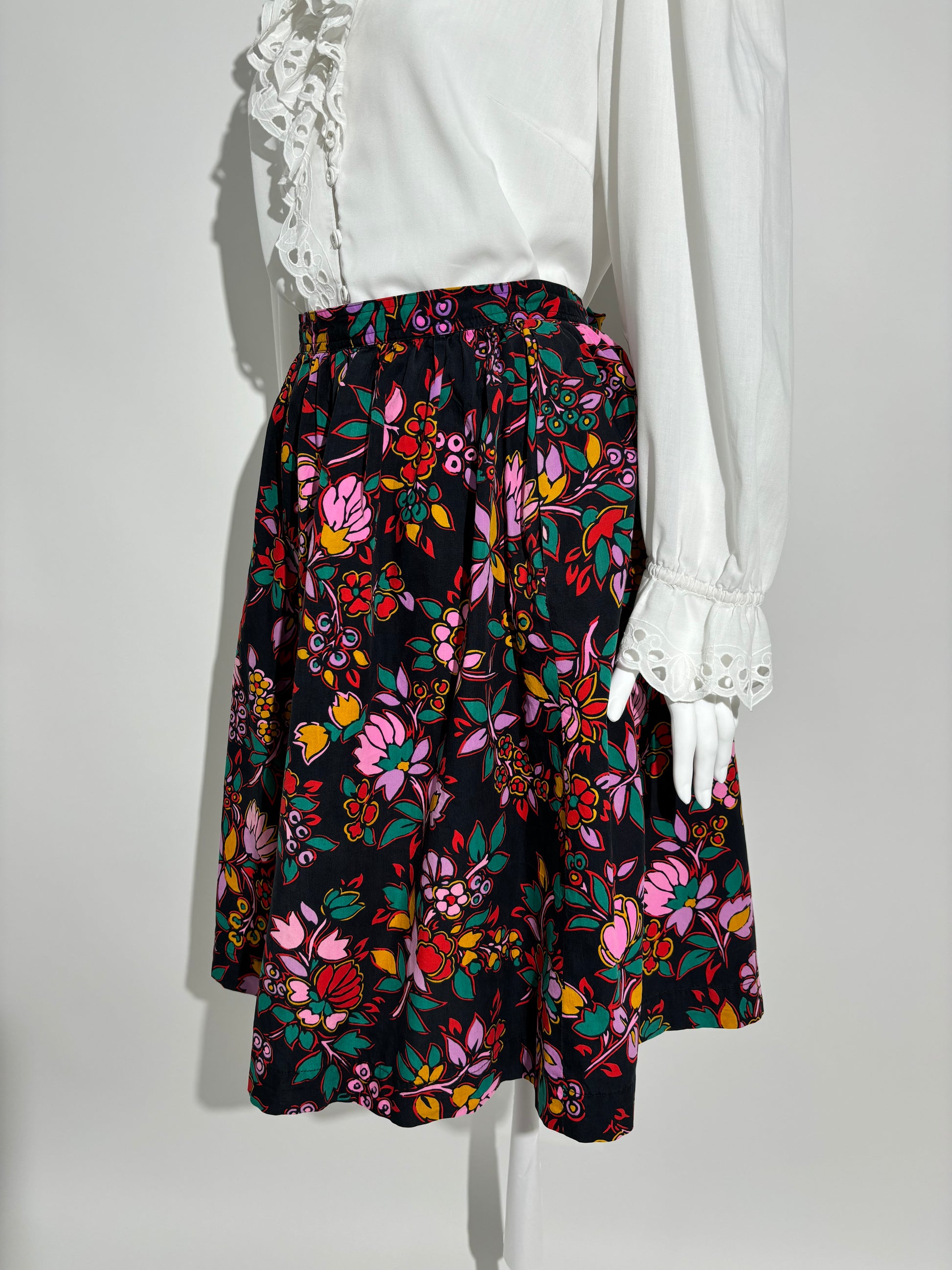 Vibrant Bloom 90s Suknja HELM:VNTG