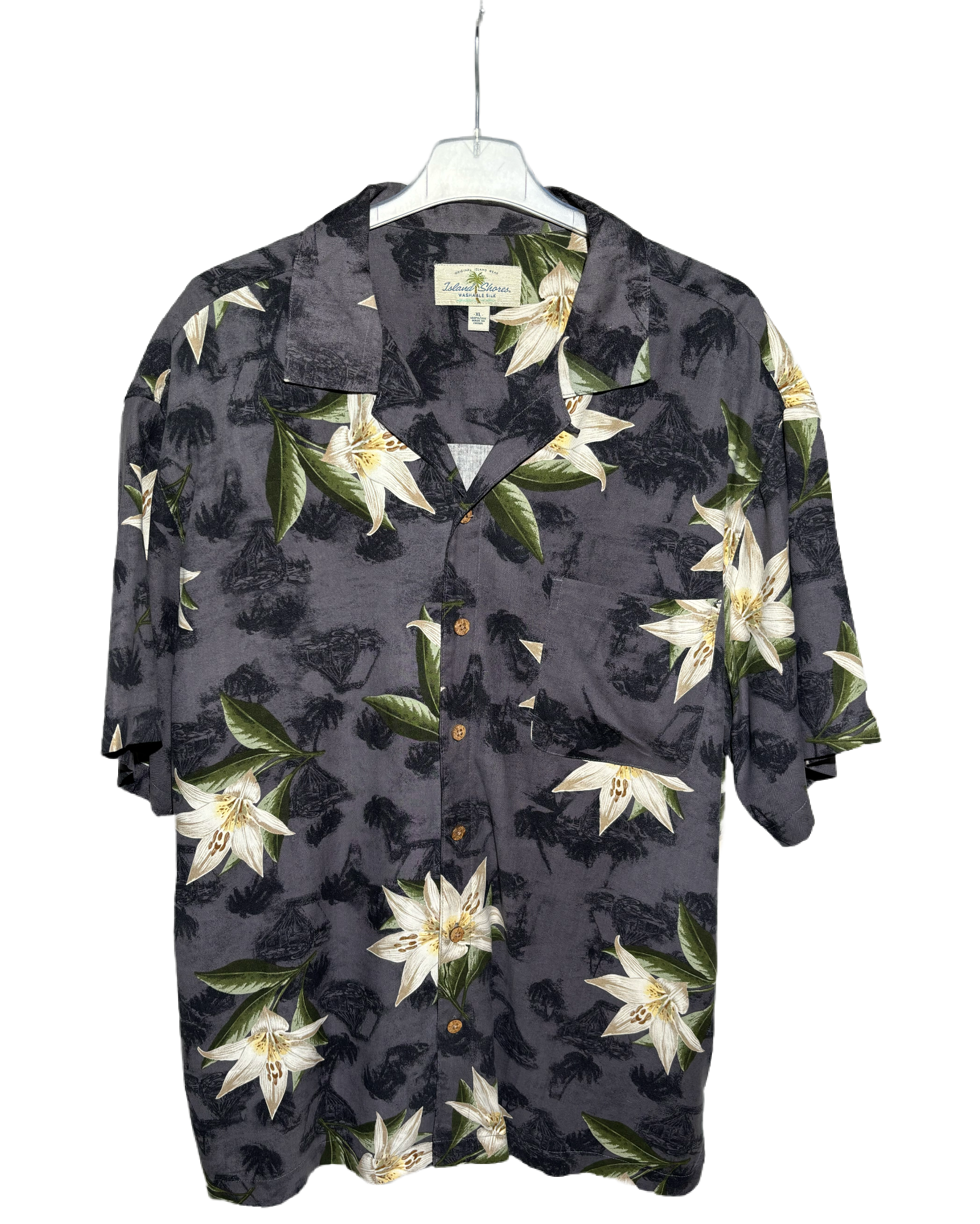 Midnight Blossoms 80s Hawaiian Košulja