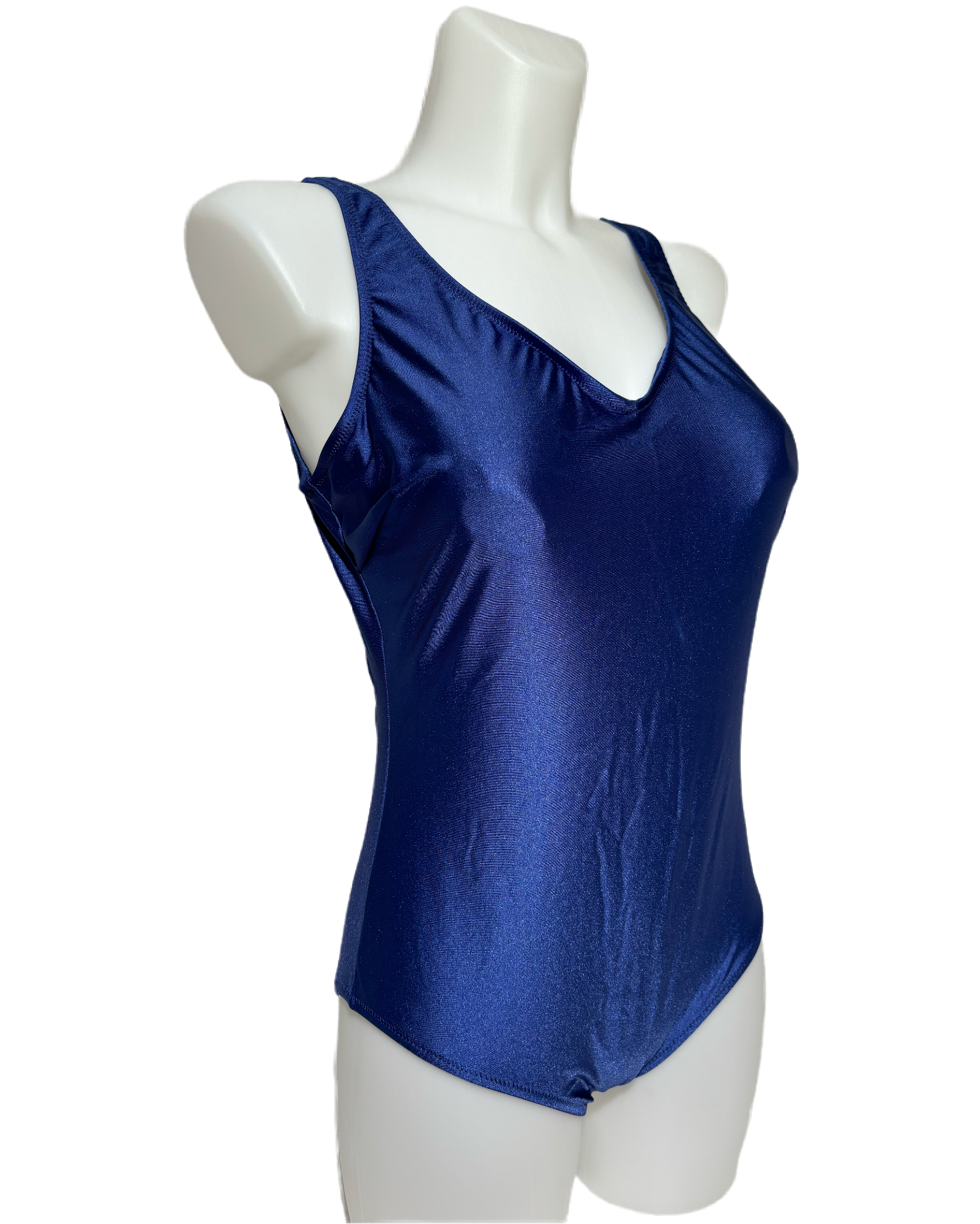 Blue Elegance 80s Classic Jednodelni Kupaći HELM:VNTG